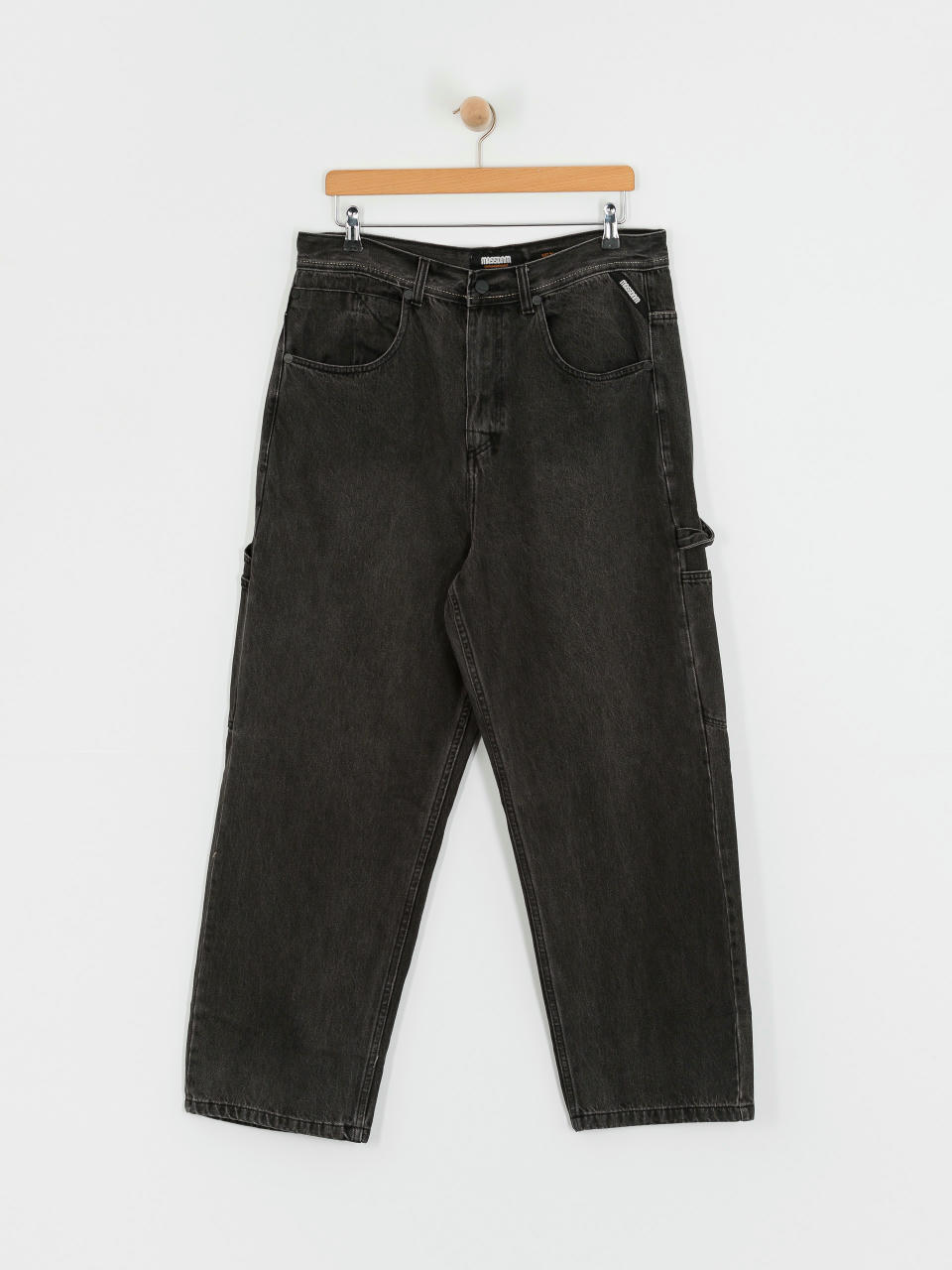 Spodnie MassDnm Jeans Prospect (black washed)