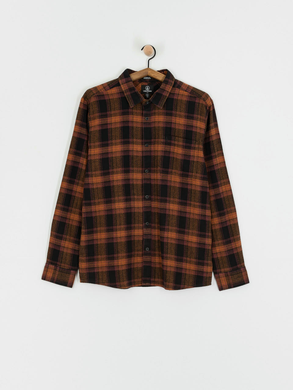 Koszula Volcom Baystone Flannel Ls (black)