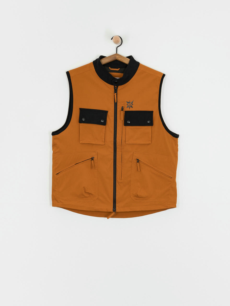 Kamizelka Volcom Tt B Iguchi Tds Vest (chestnut brown)