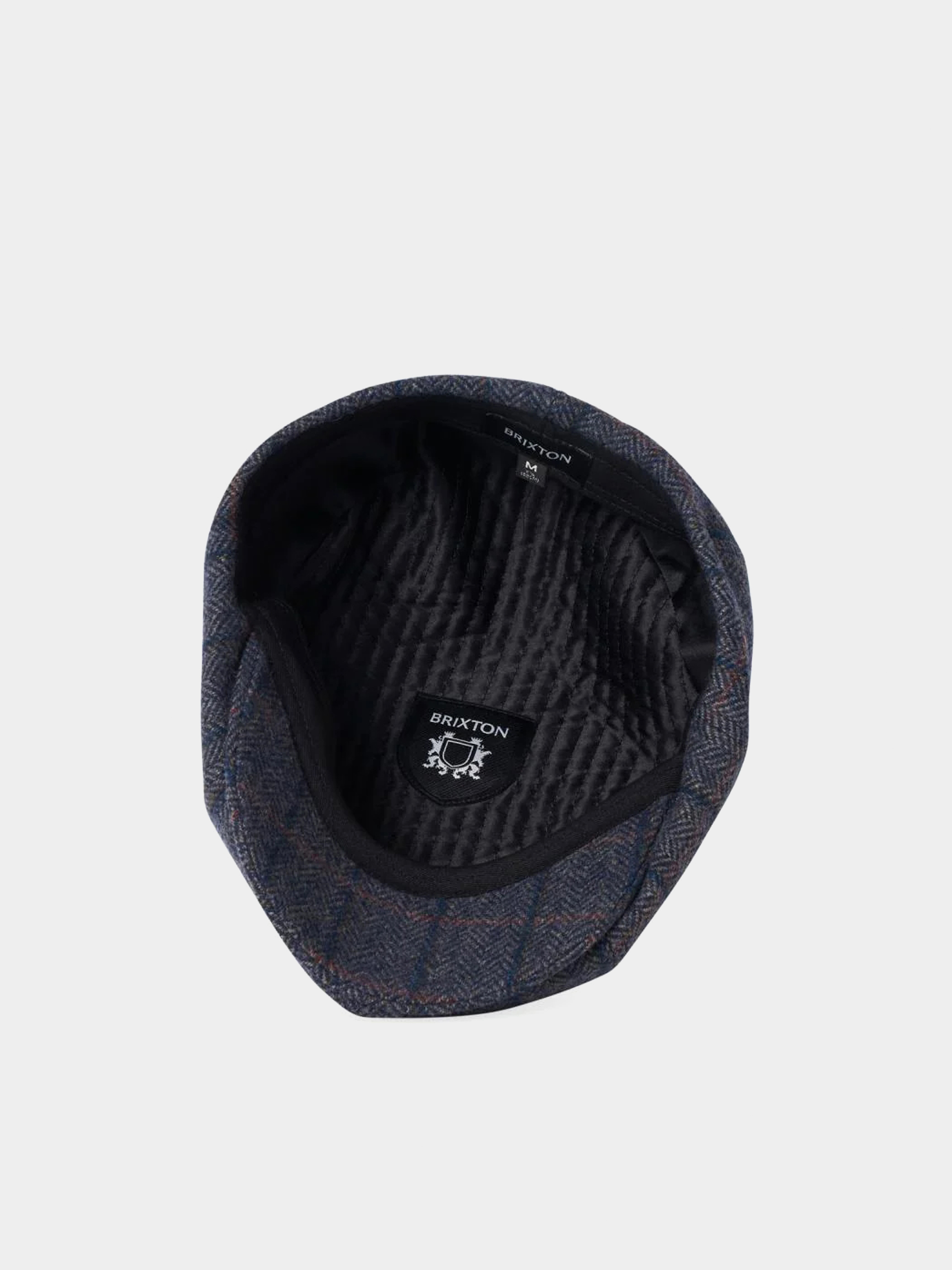 Kaszkiet Brixton Brood Snap Cap (washed navy/beige)
