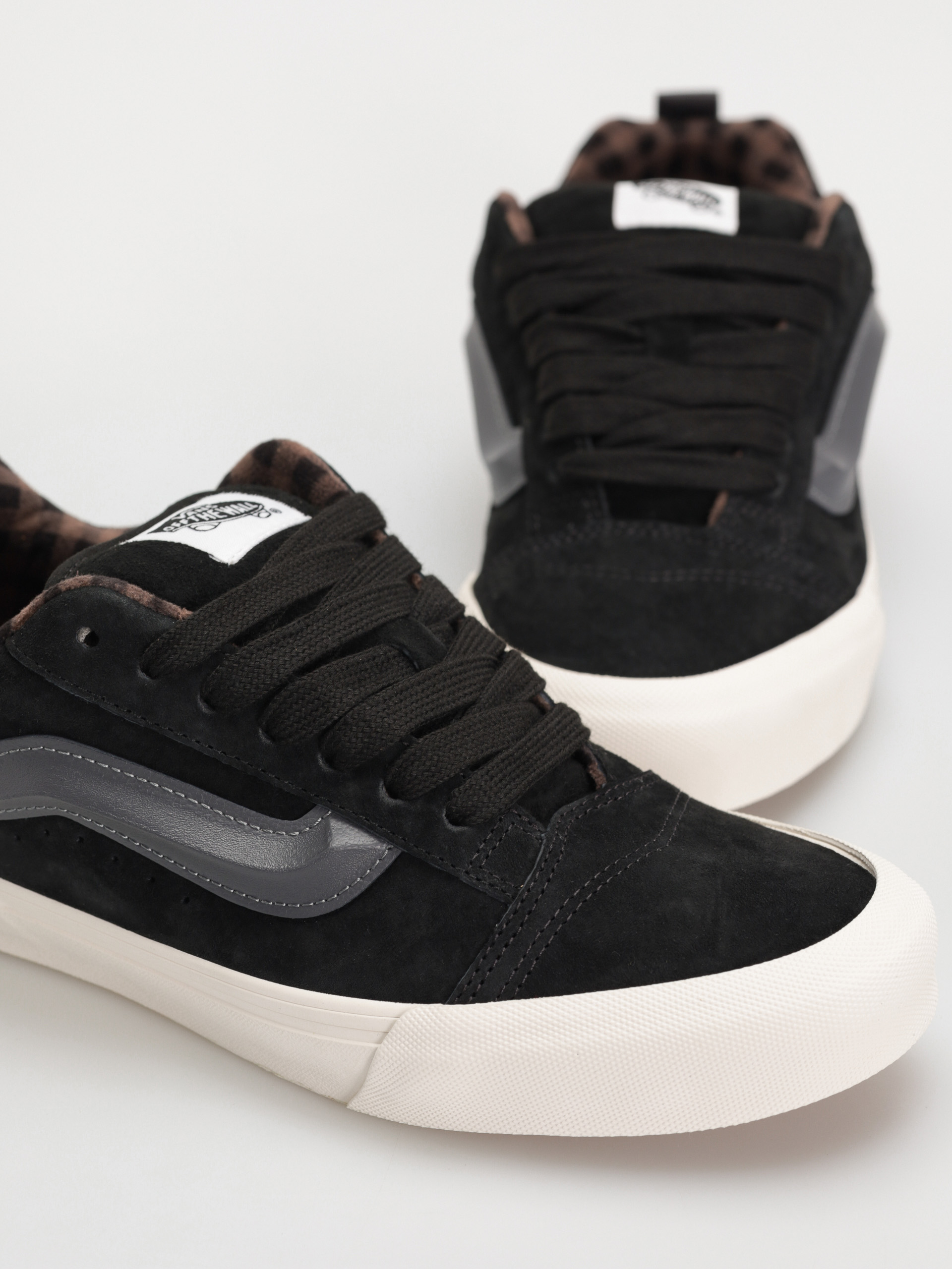 Buty Vans Knu Skool (pig suede plaid gray/black)