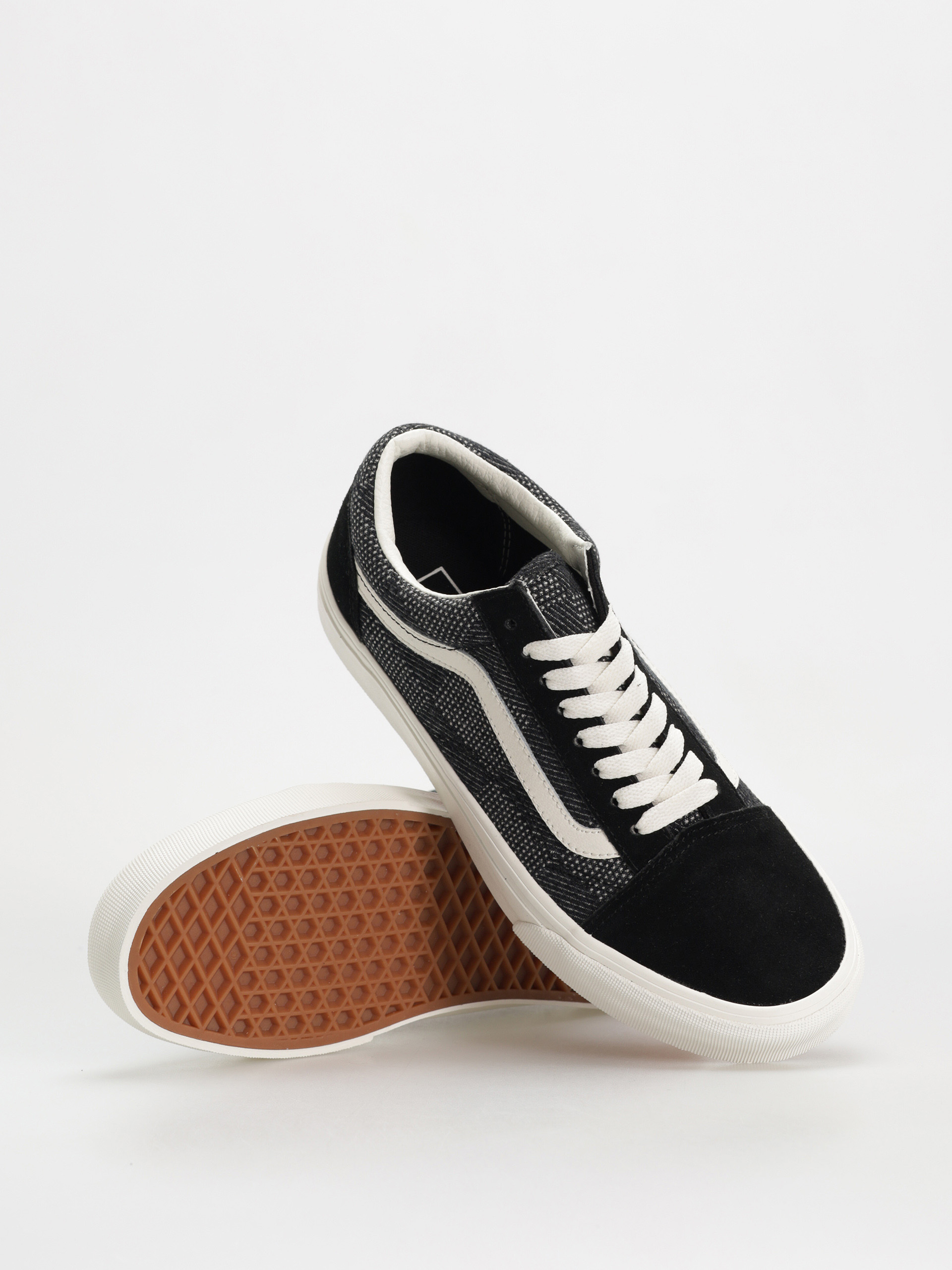 Buty Vans Old Skool (denim check black)