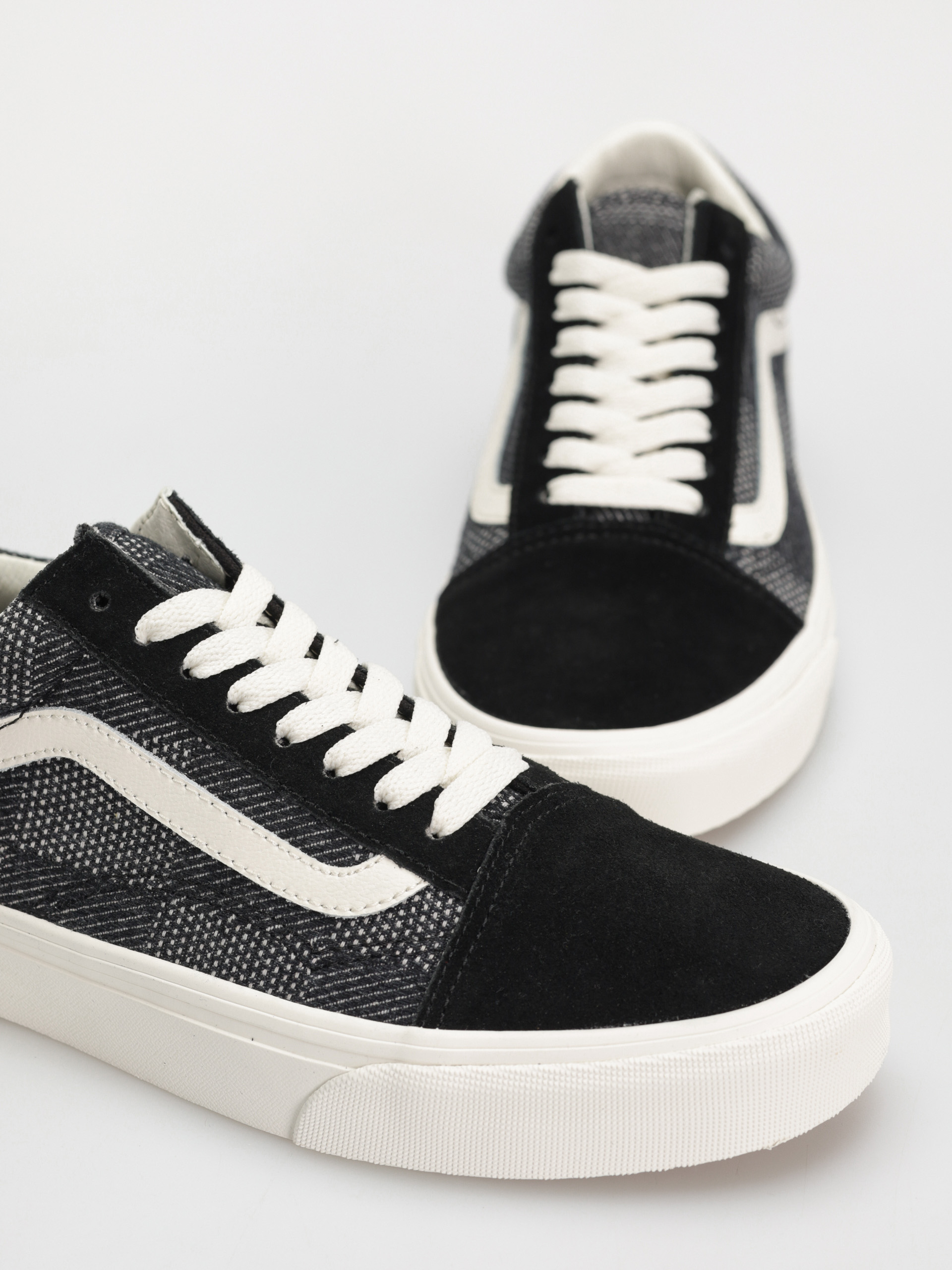 Buty Vans Old Skool (denim check black)