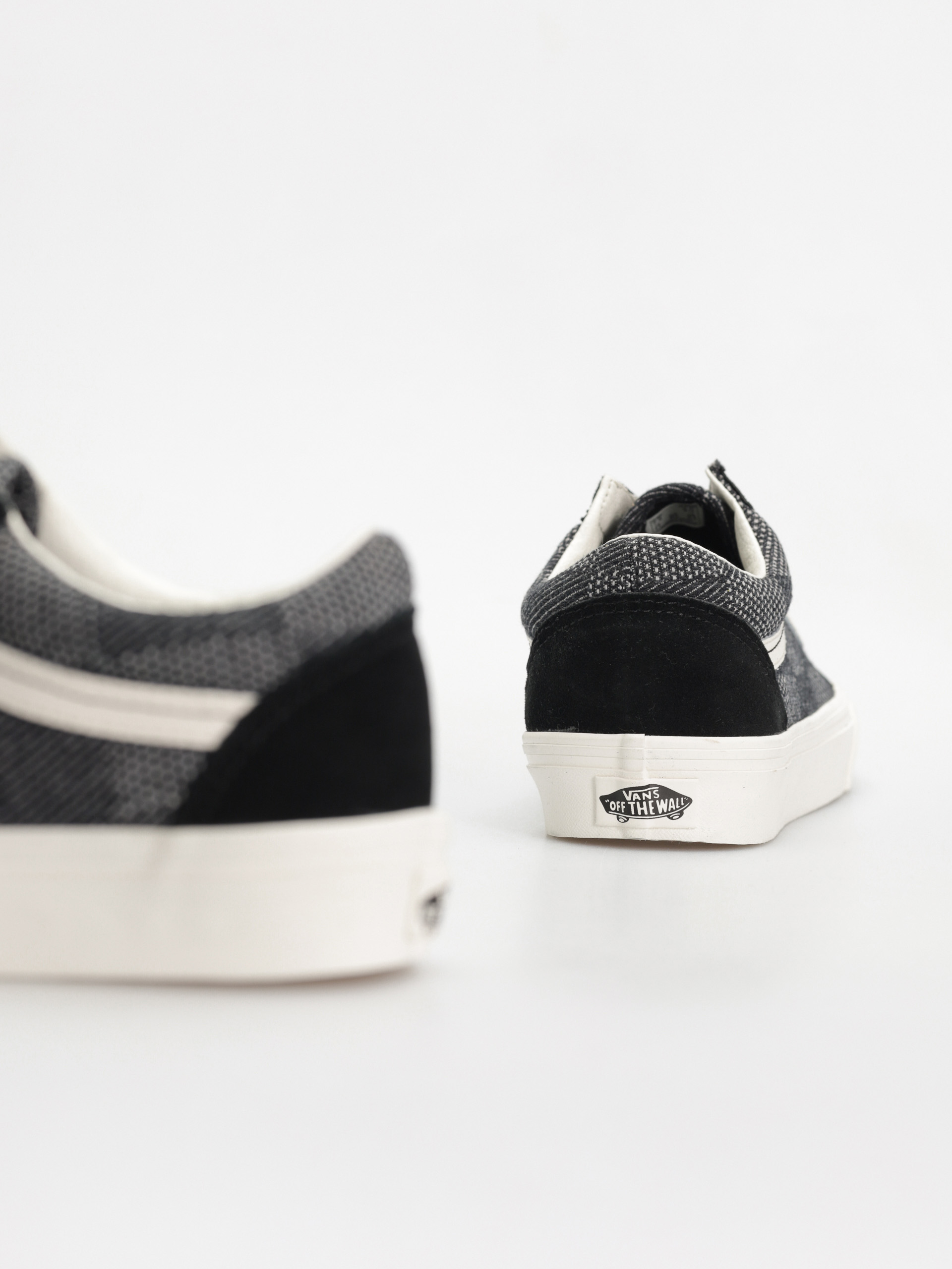 Buty Vans Old Skool (denim check black)