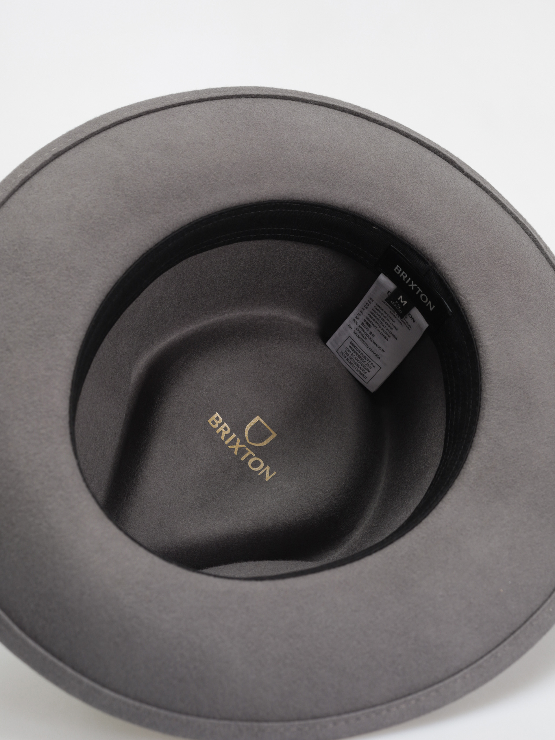 Kapelusz Brixton Swindle Convertabrim Fedora (grey/grey)