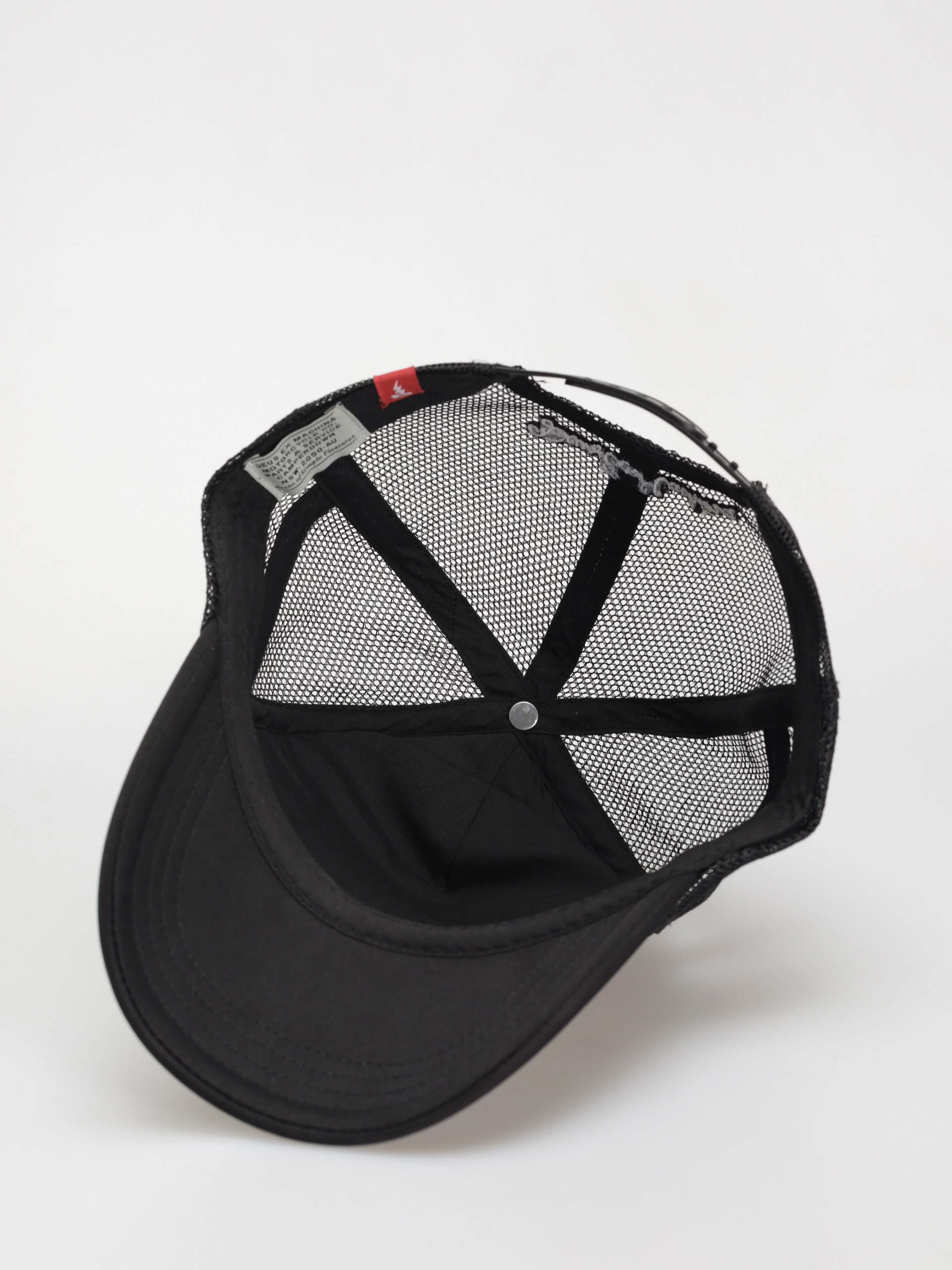 Czapka z daszkiem Deus Ex Machina Venice Address Trucker (black)