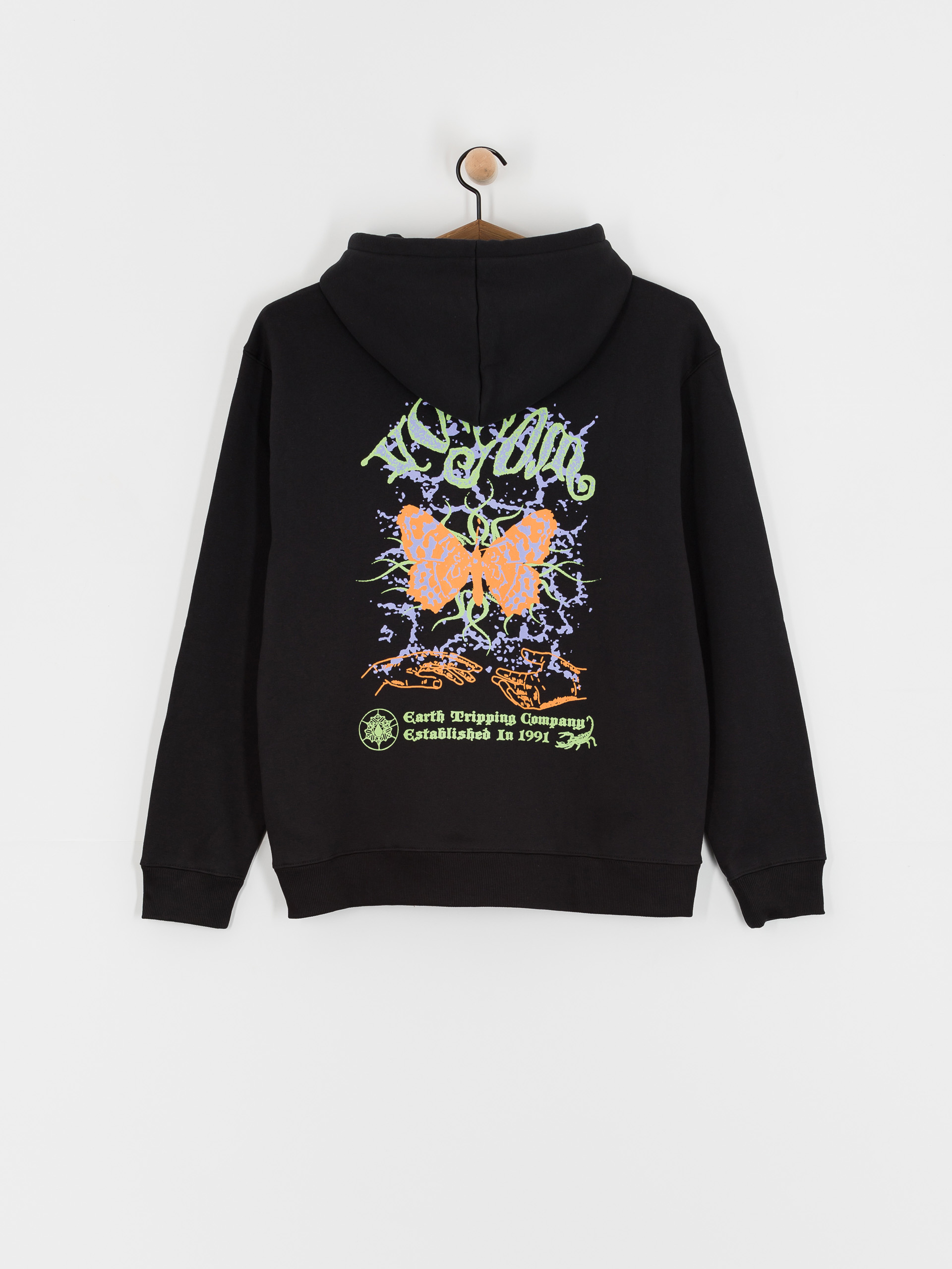 Bluza z kapturem Volcom Noder HD (black combo)