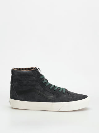 Buty Vans Sk8 Hi (pig suede plaid gray/black)