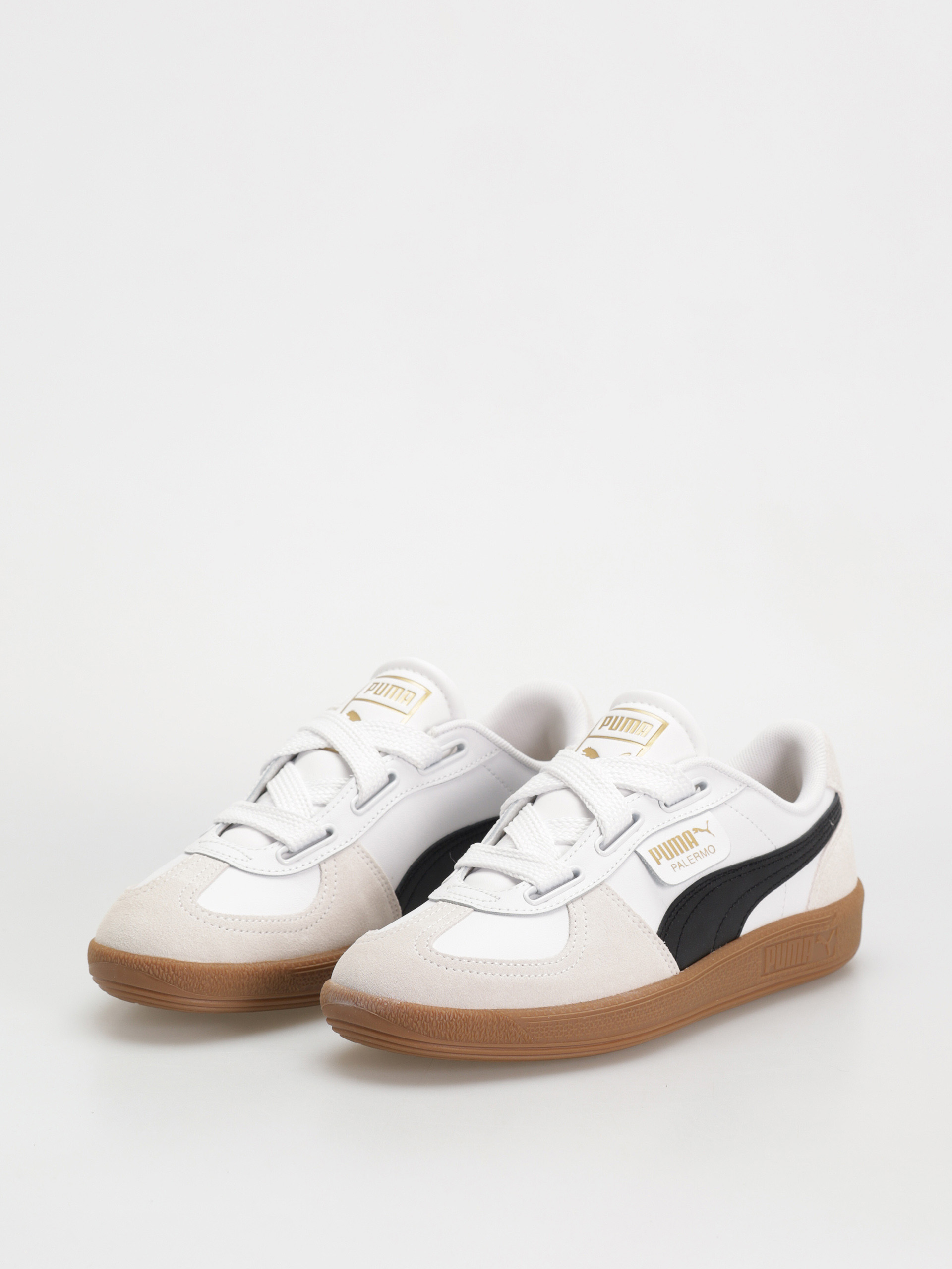 Buty Puma Palermo Wide Lace SD (puma white puma black)