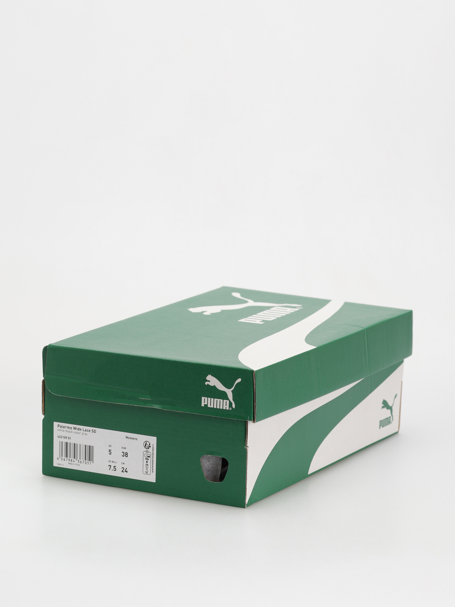 Buty Puma Palermo Wide Lace SD (puma white puma black)