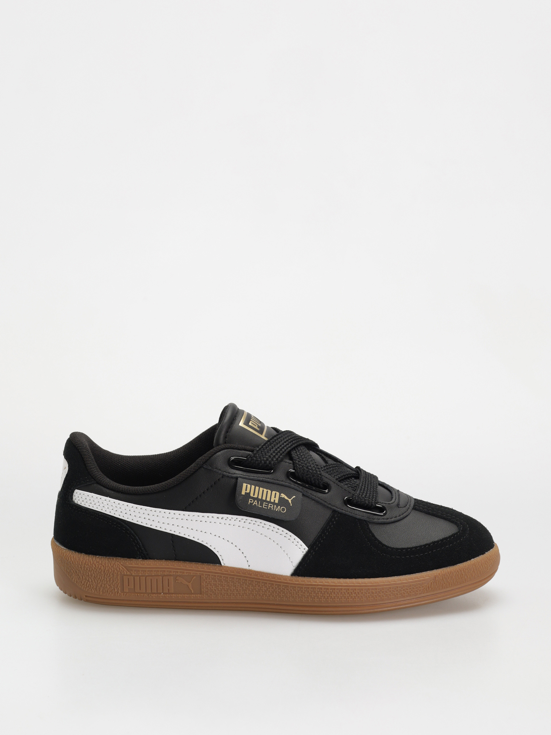 Buty Puma Palermo Wide Lace SD - czarny (puma black puma white)