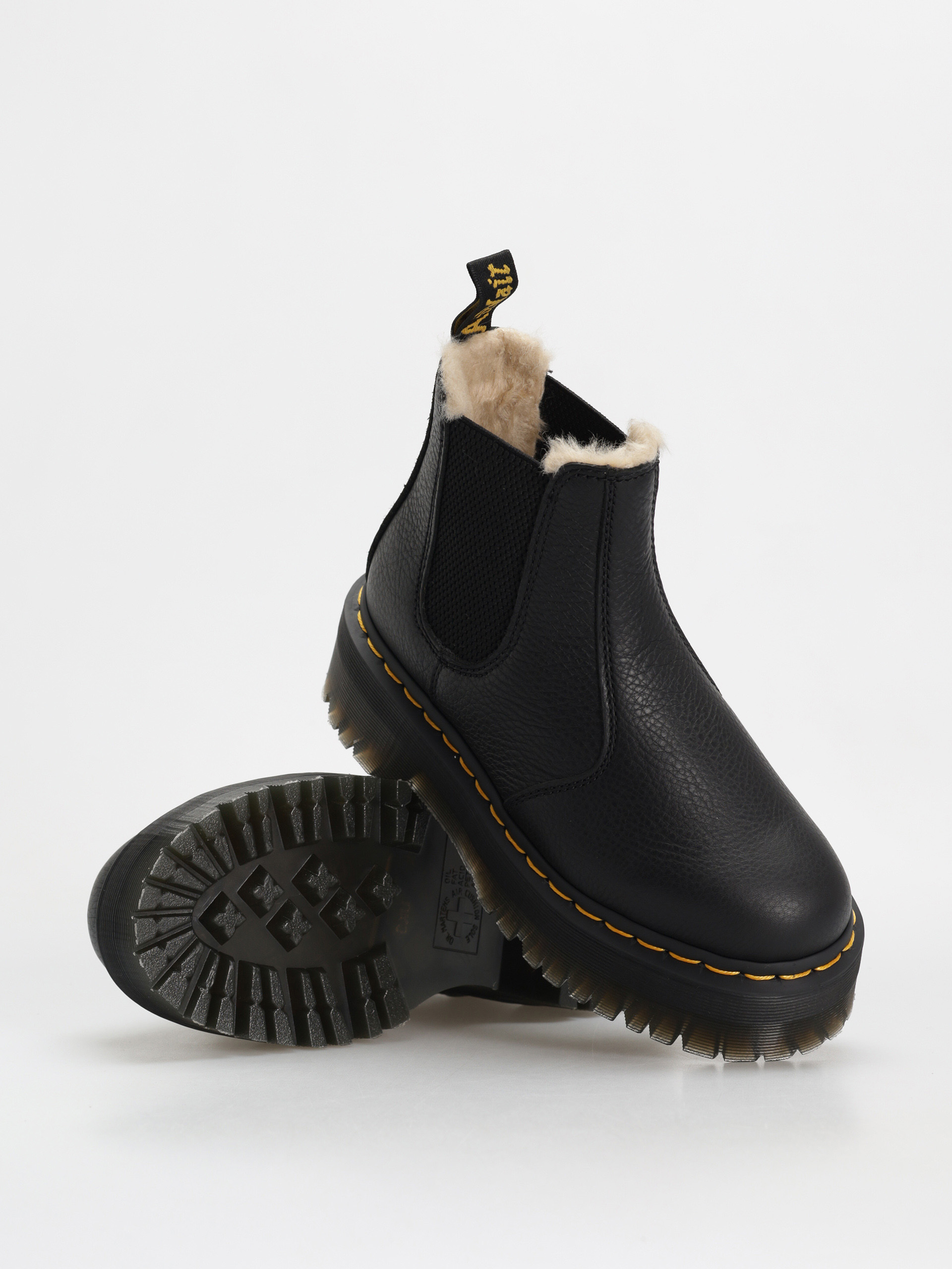 Buty Dr. Martens 2976 Quad Fur Lined Wmn (black pisa)