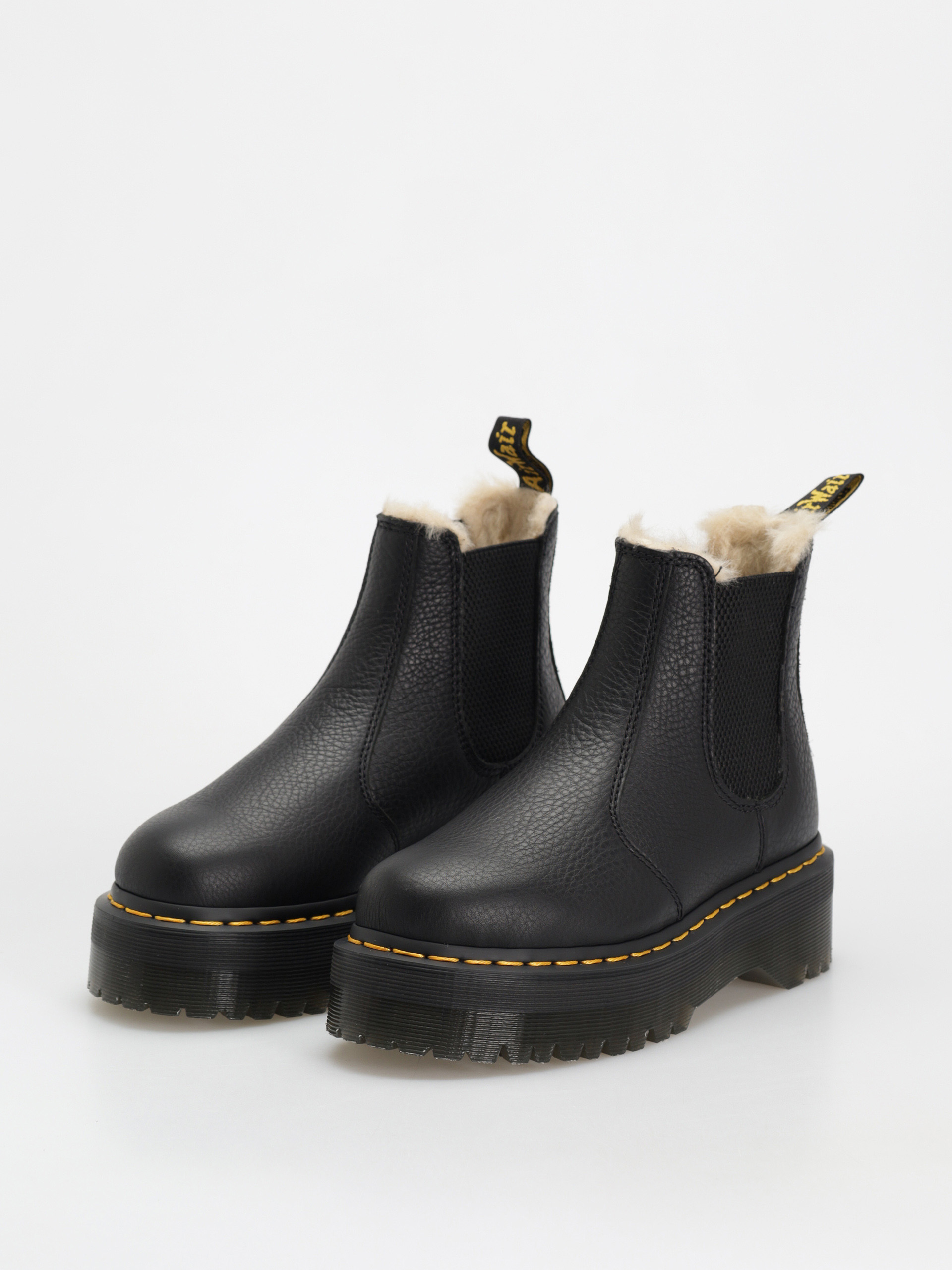 Buty Dr. Martens 2976 Quad Fur Lined Wmn (black pisa)