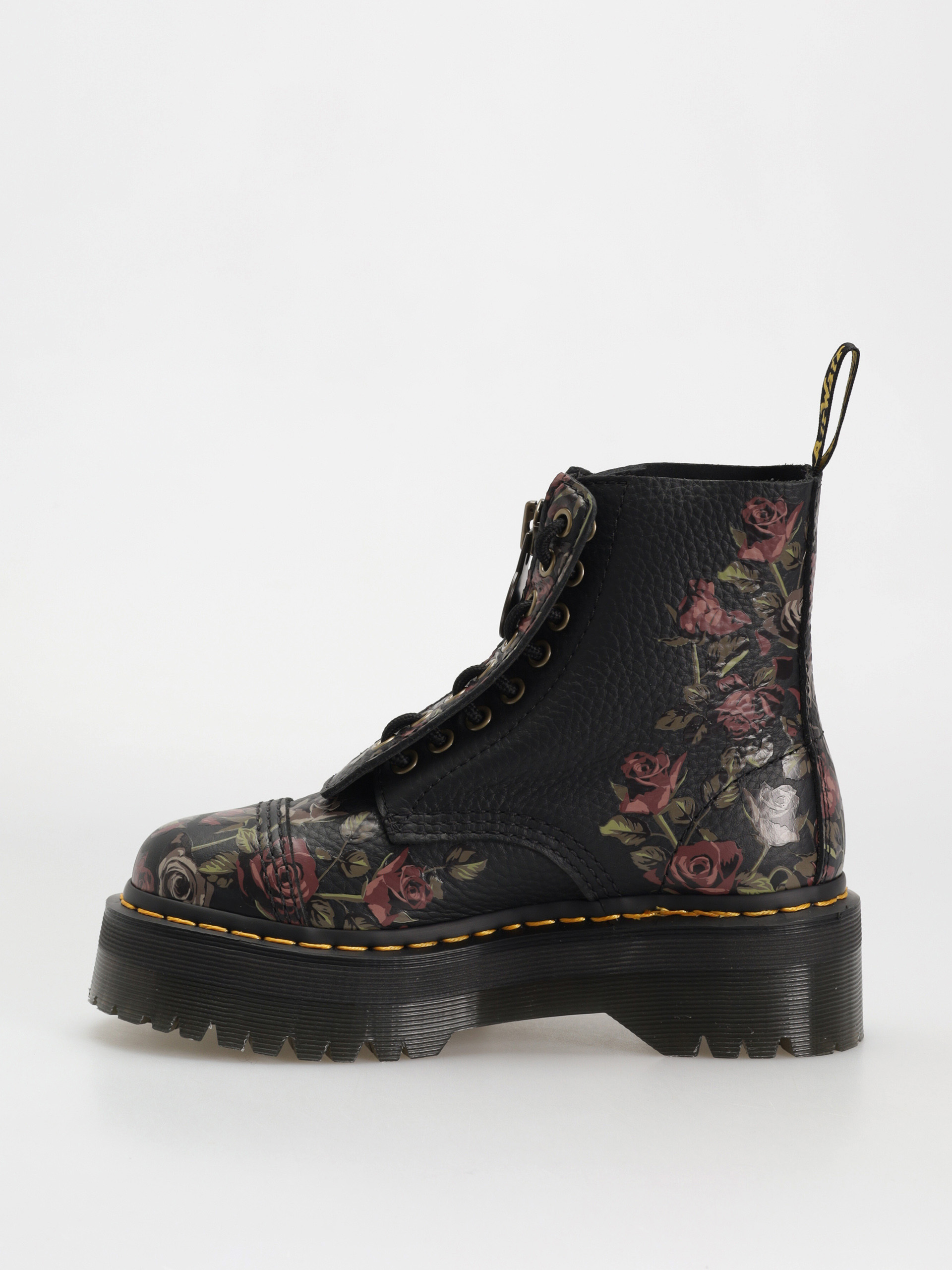 Buty Dr. Martens Sinclair Decayed Roses Wmn (black buttero)