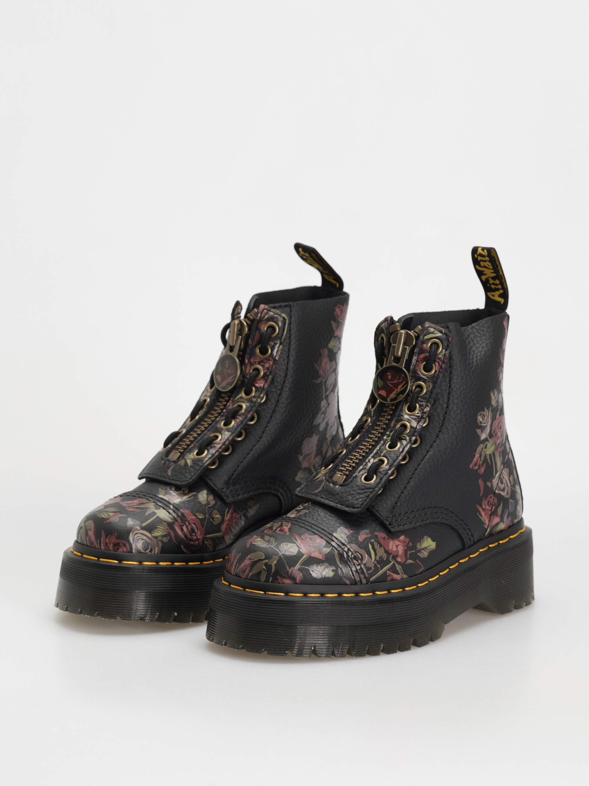 Buty Dr. Martens Sinclair Decayed Roses Wmn (black buttero)