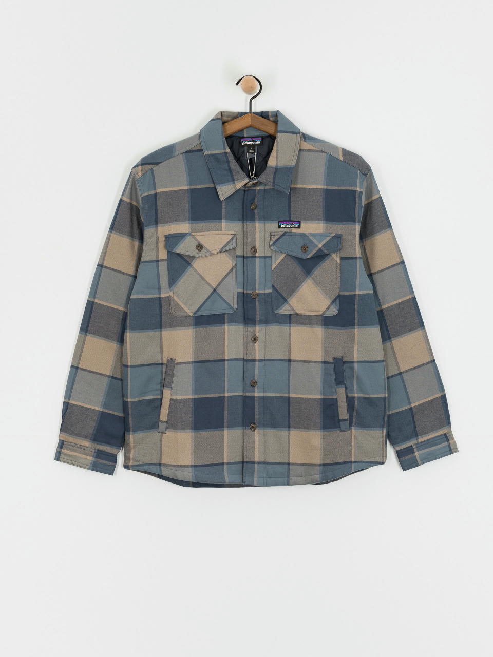 Koszula Patagonia LW Insulated Fjord Flannel (william smolder blue)