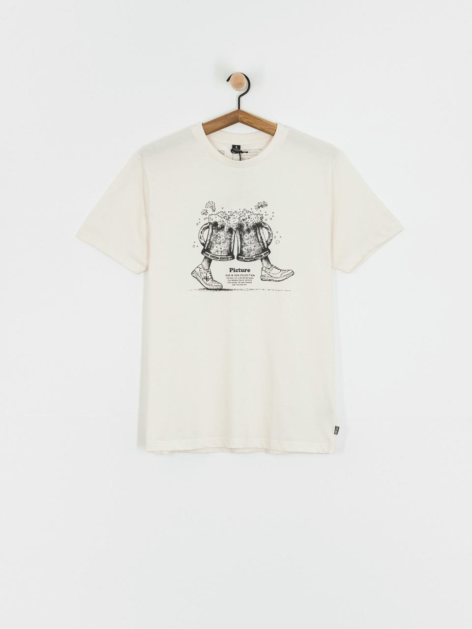 T-shirt Picture D&S Beerfoot (natural white)