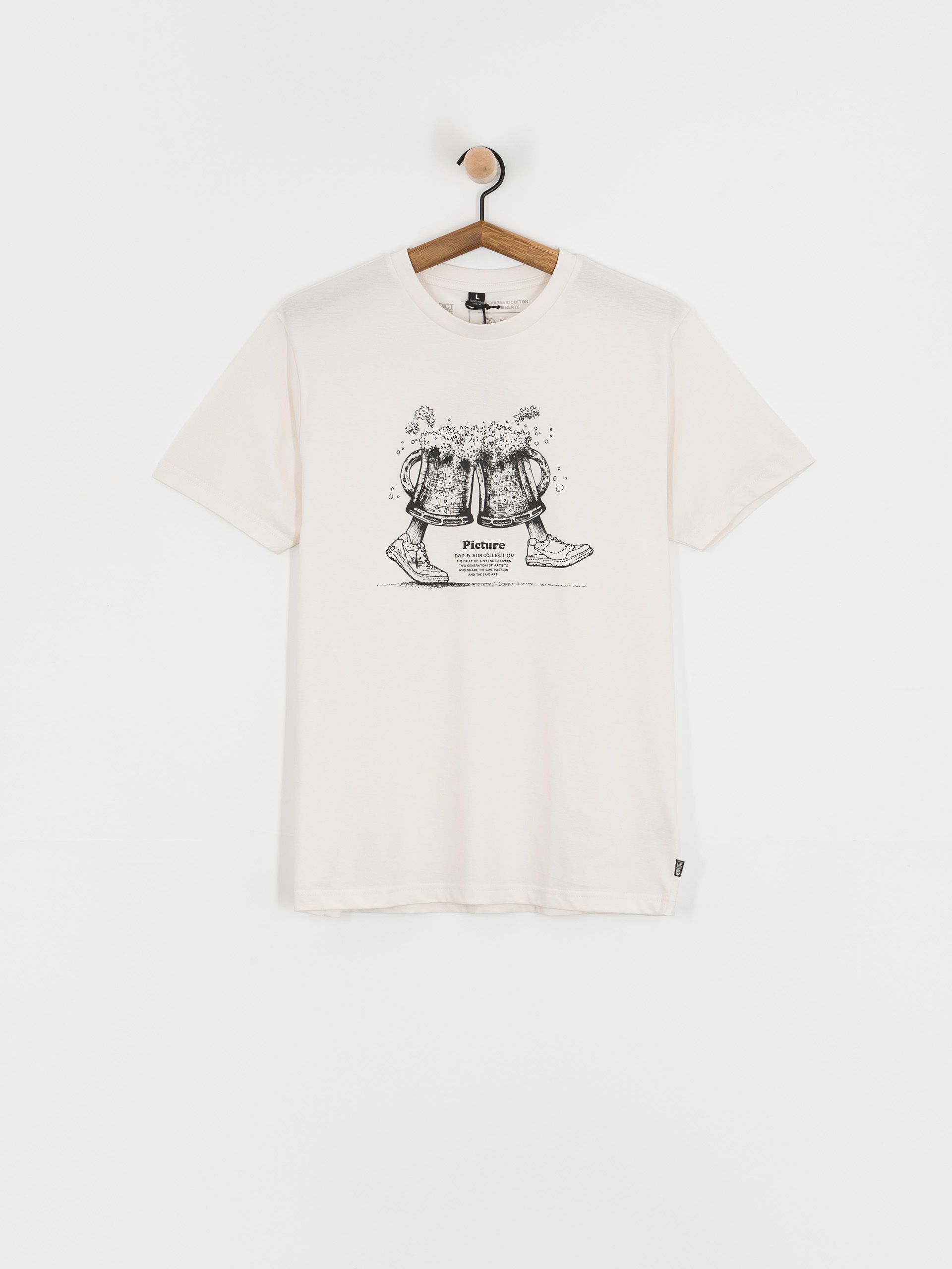 T-shirt Picture D&S Beerfoot (natural white)