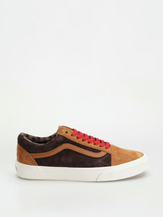 Buty Vans Old Skool (pig suede plaid glazed ginger)