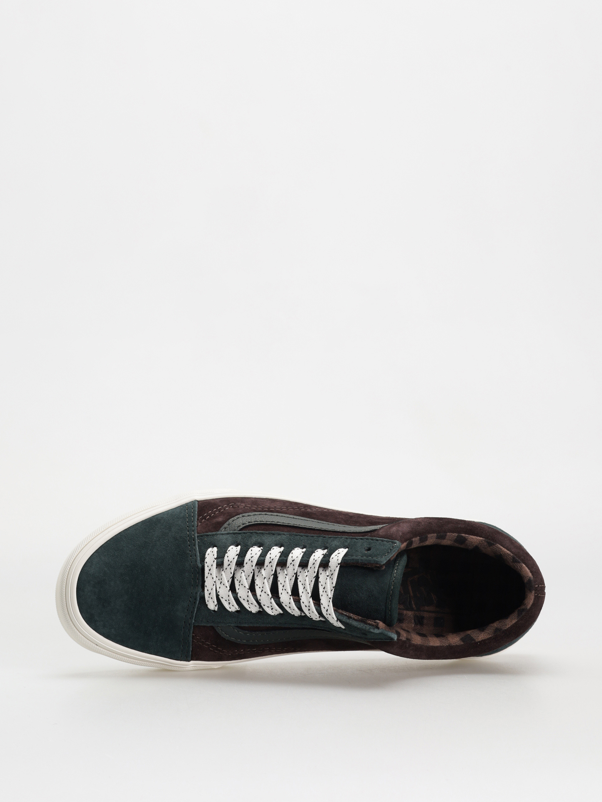 Buty Vans Old Skool (pig suede plaid scarab)