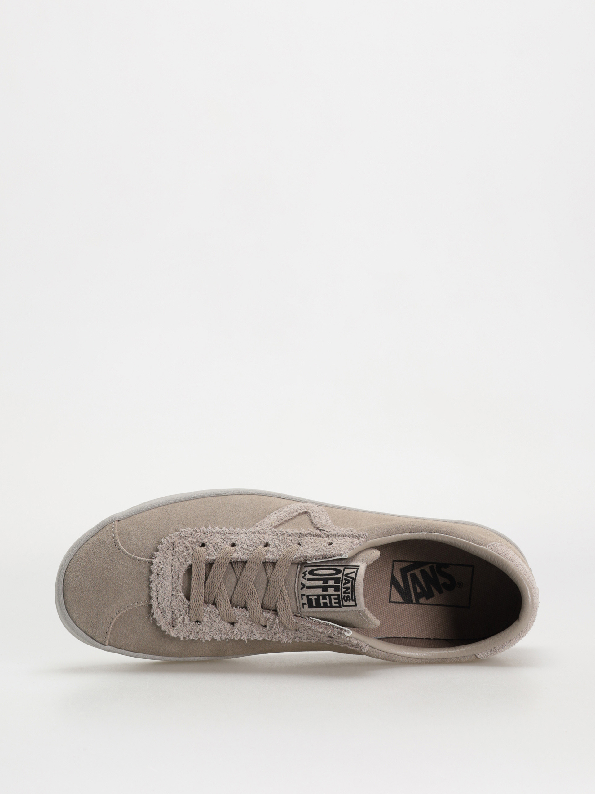 Vans Lampin suede moon rock 26.5㎝ US Buty Vans Sport Low - szary (suede mix moon rock)