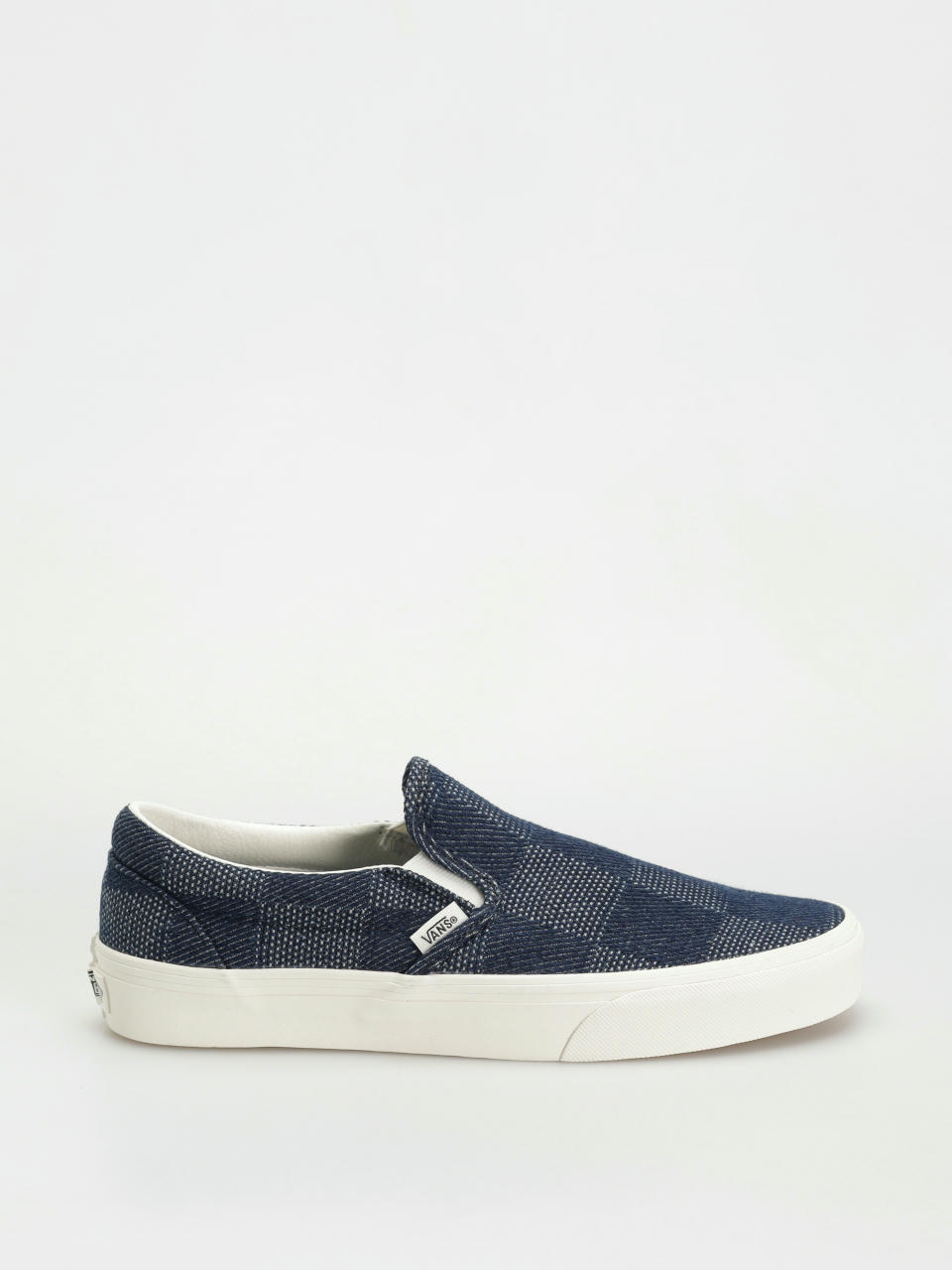 Buty Vans Classic Slip On (denim check navy)