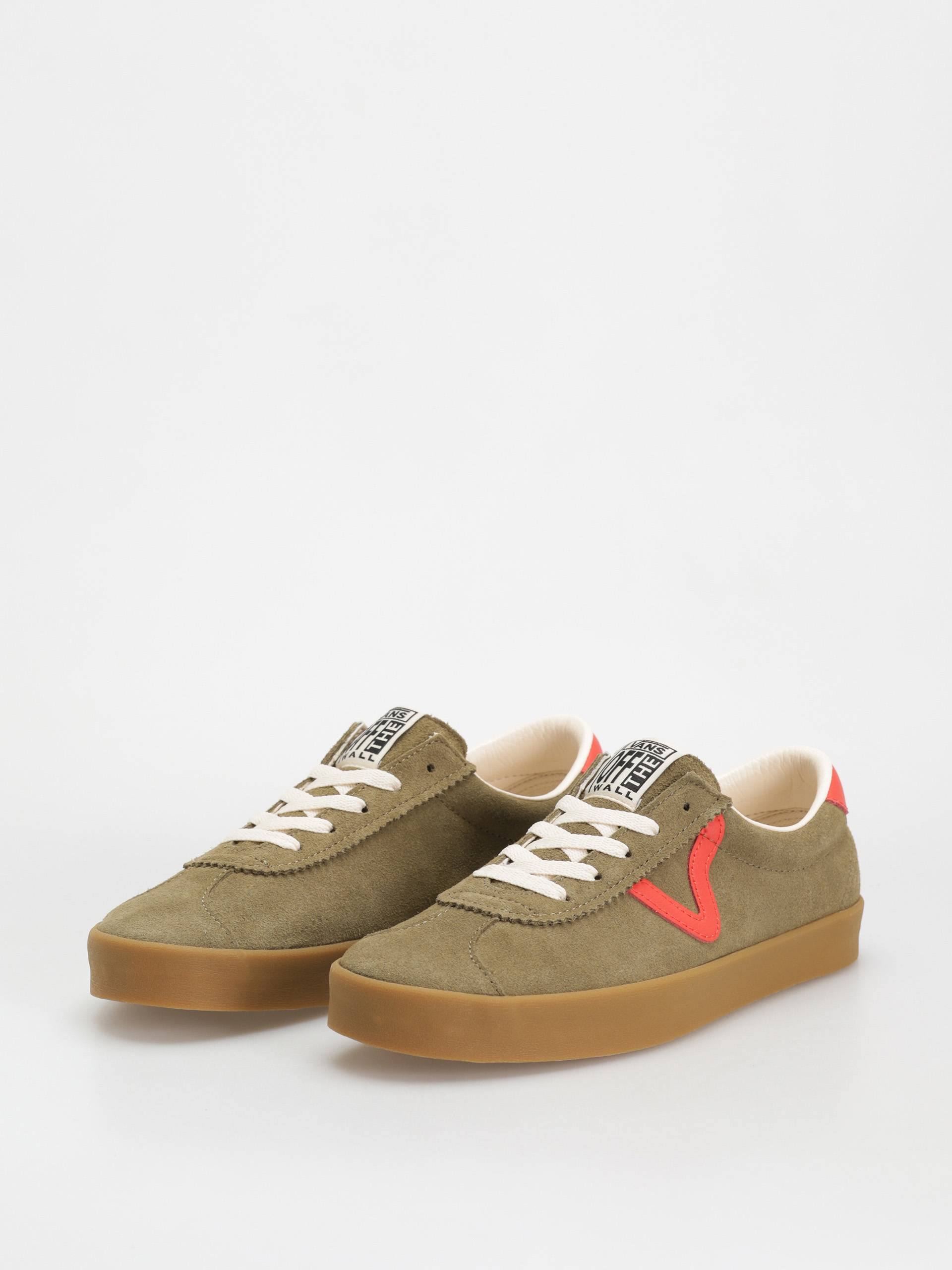 Buty Vans Sport Low (gum pop olive/red)