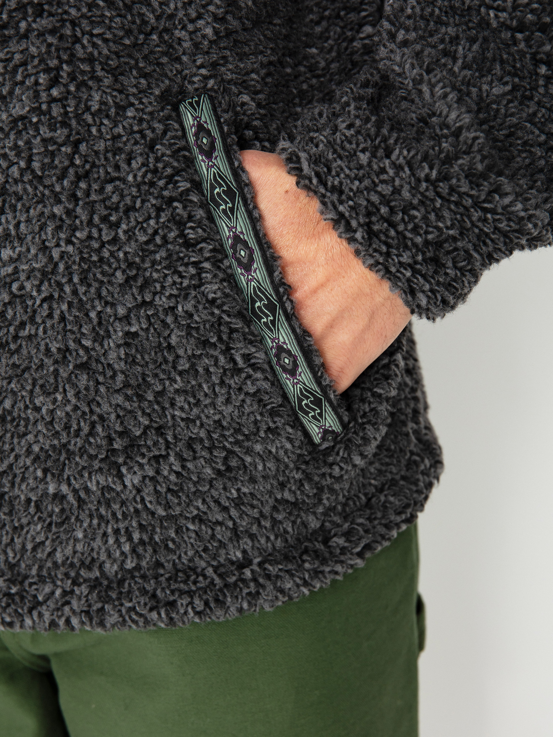 Męski Polar Billabong Boundary Tombstone (black heather)