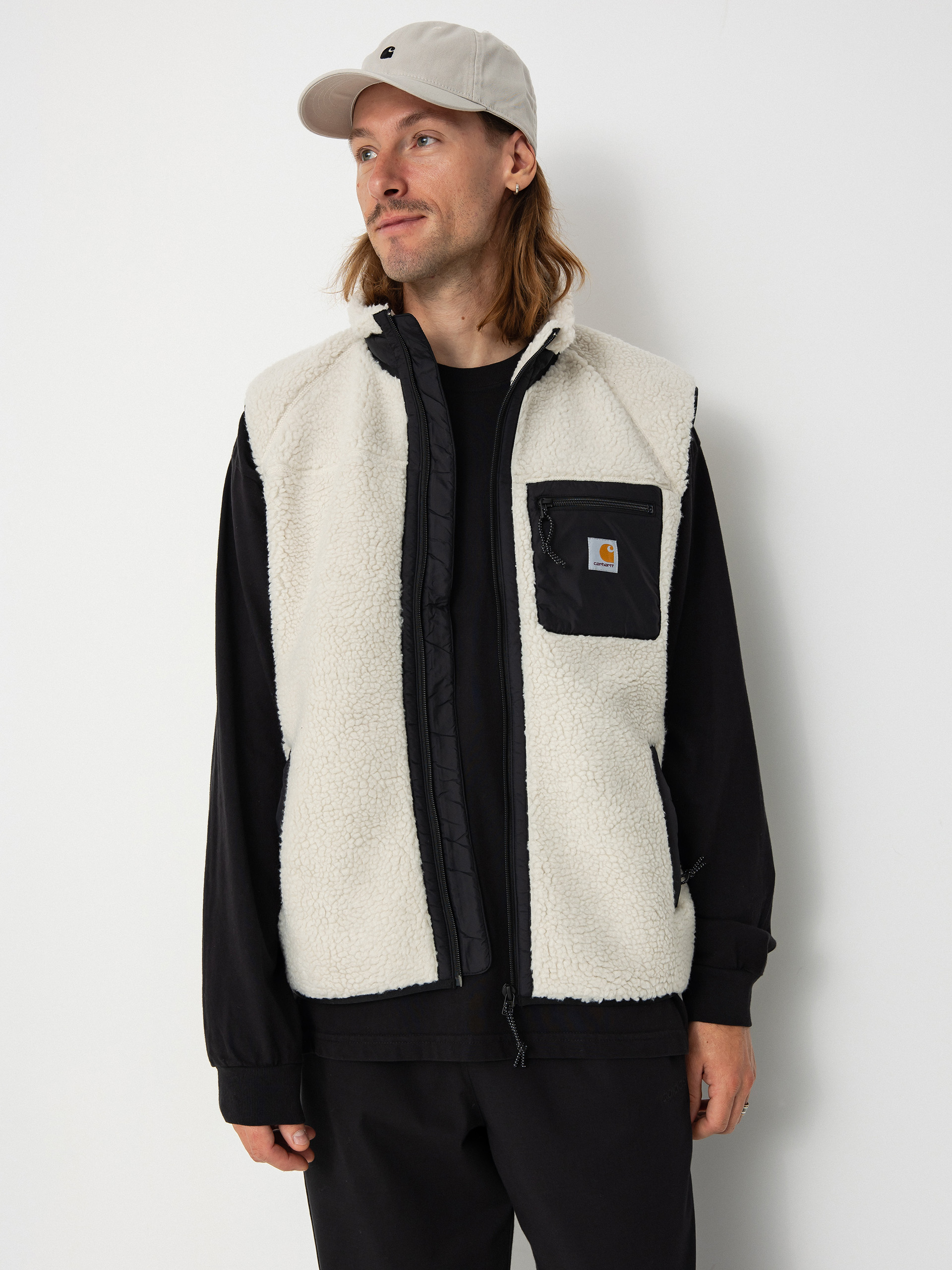 Kamizelka Carhartt WIP Prentis Liner (moonbeam/black)