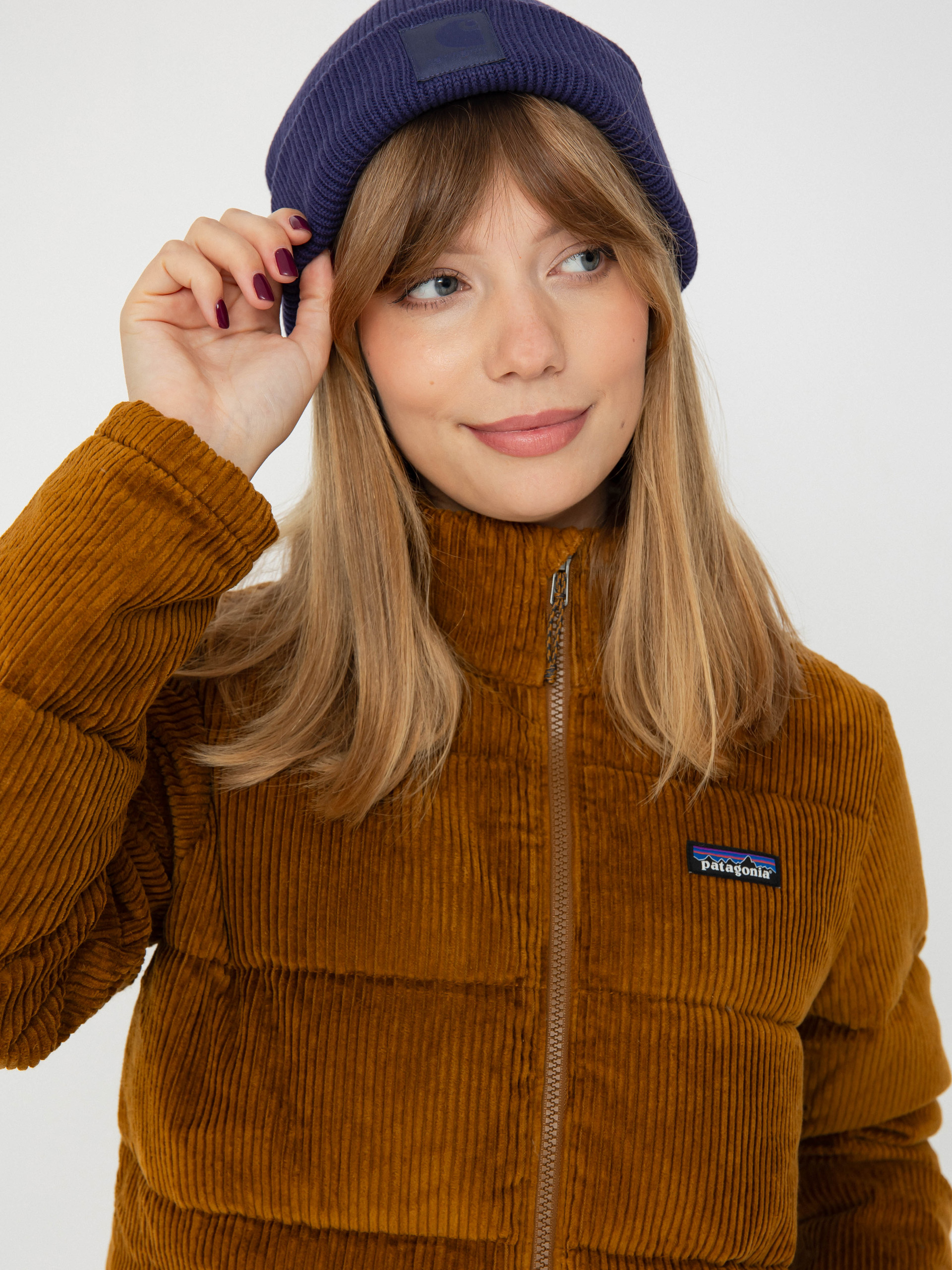 Kurtka Patagonia Cord Fjord Coat Wmn - brązowy (shelter brown)