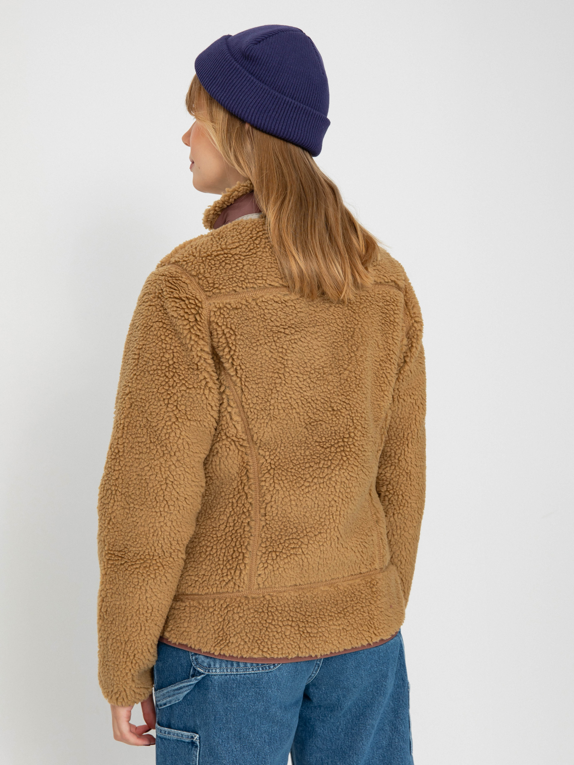 Kurtka Patagonia Classic Retro X Wmn (nest brown w/dulse mauve)