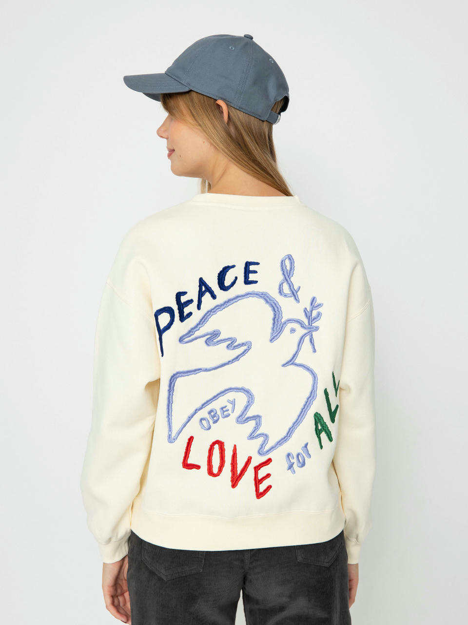 Bluza OBEY Peace Dove Wmn (unbleached)