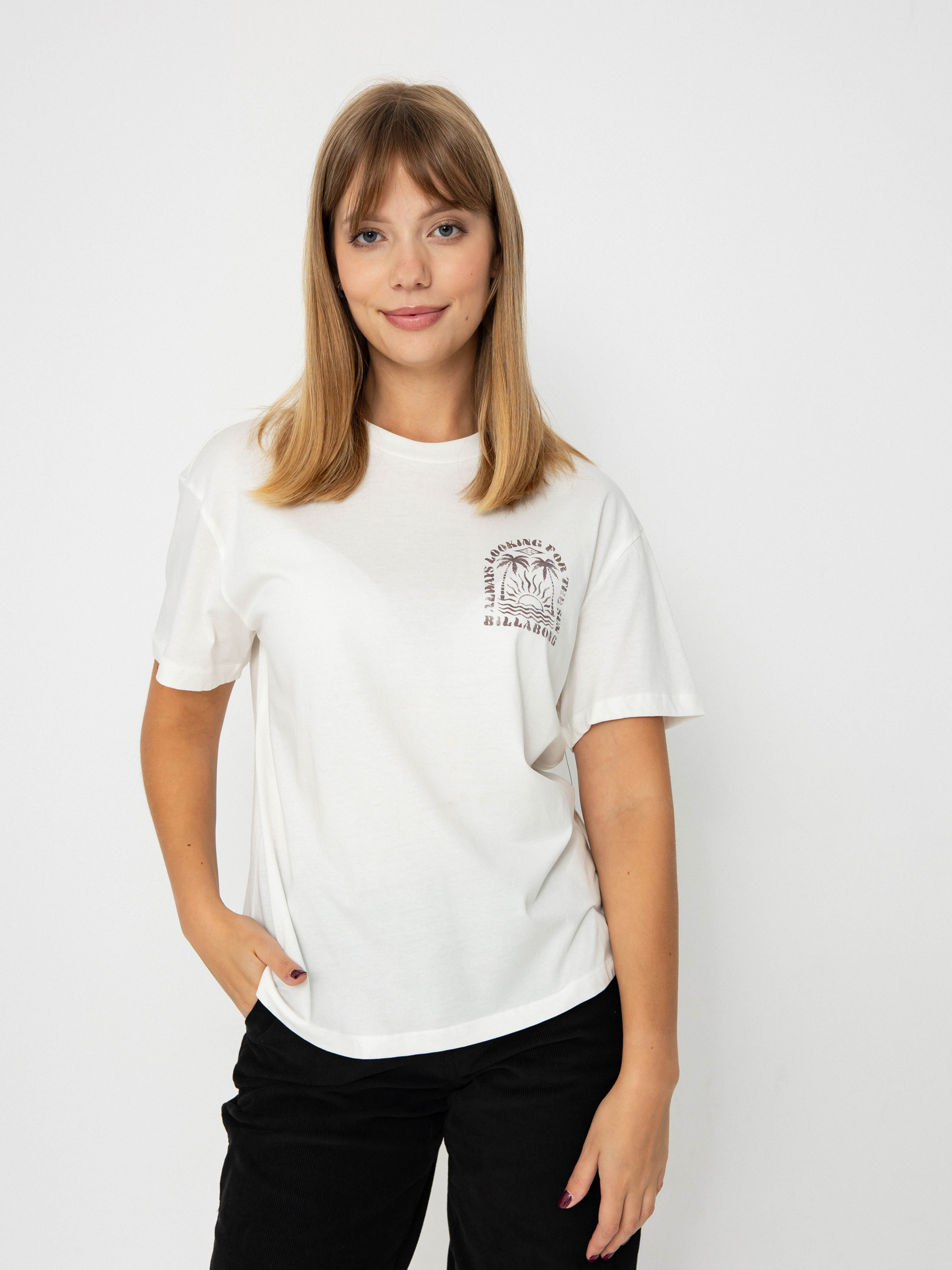 T-shirt Billabong Always Looking Wmn (salt crystal)