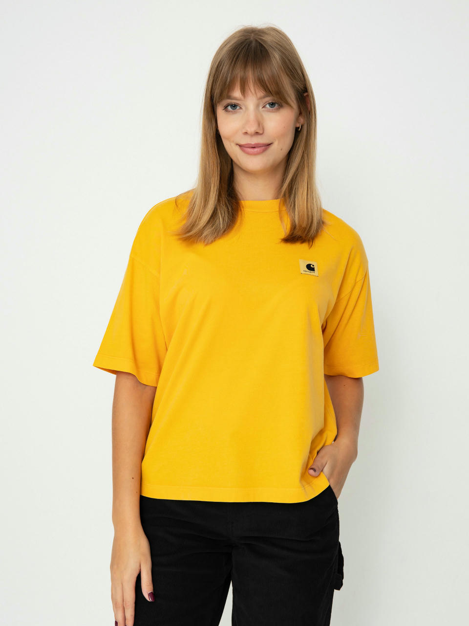 T-shirt Carhartt WIP Nelson Wmn (winter spice)