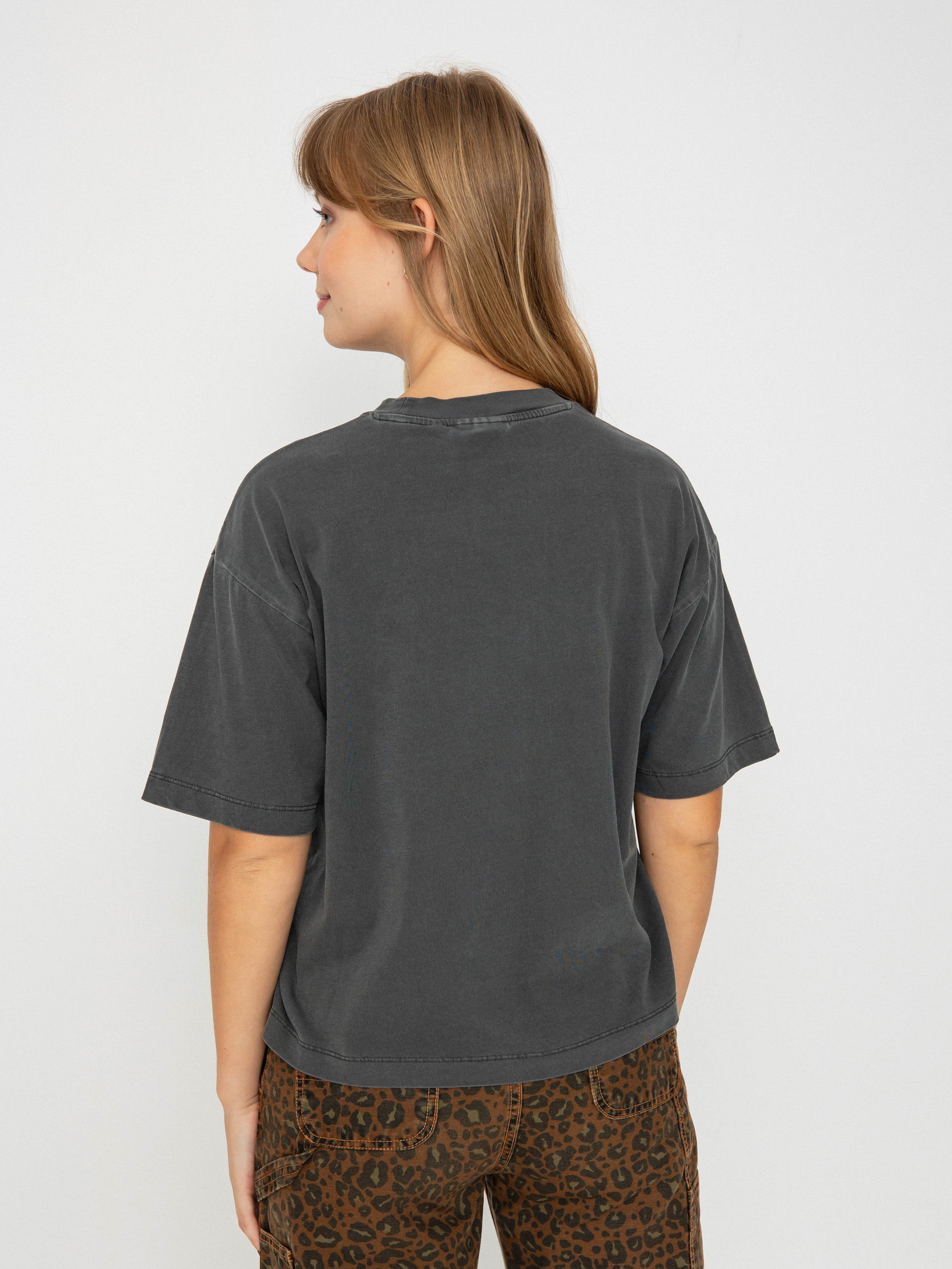 T-shirt Carhartt WIP Nelson Wmn (graphite)