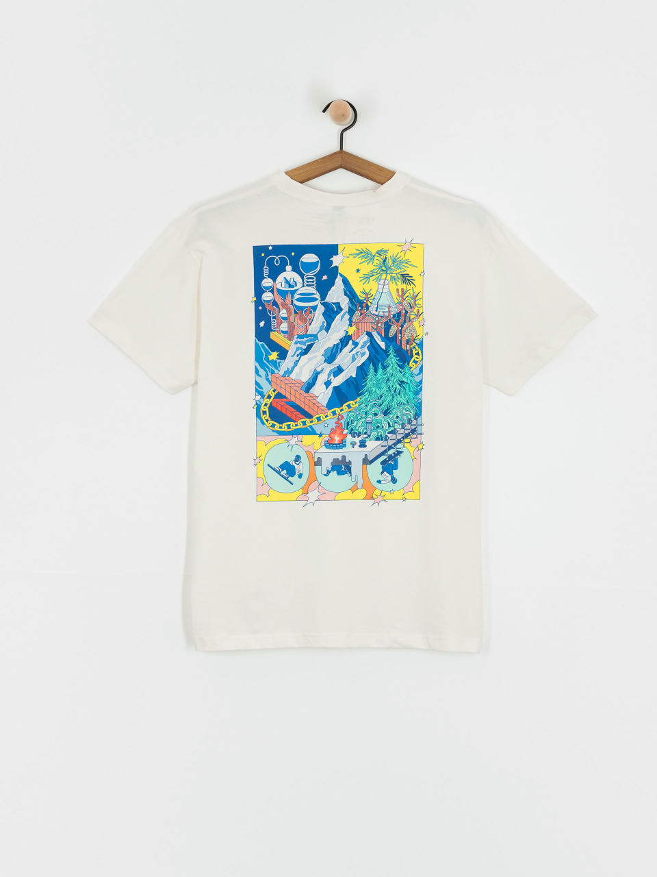 T-shirt Picture The Blue Print (natural white)