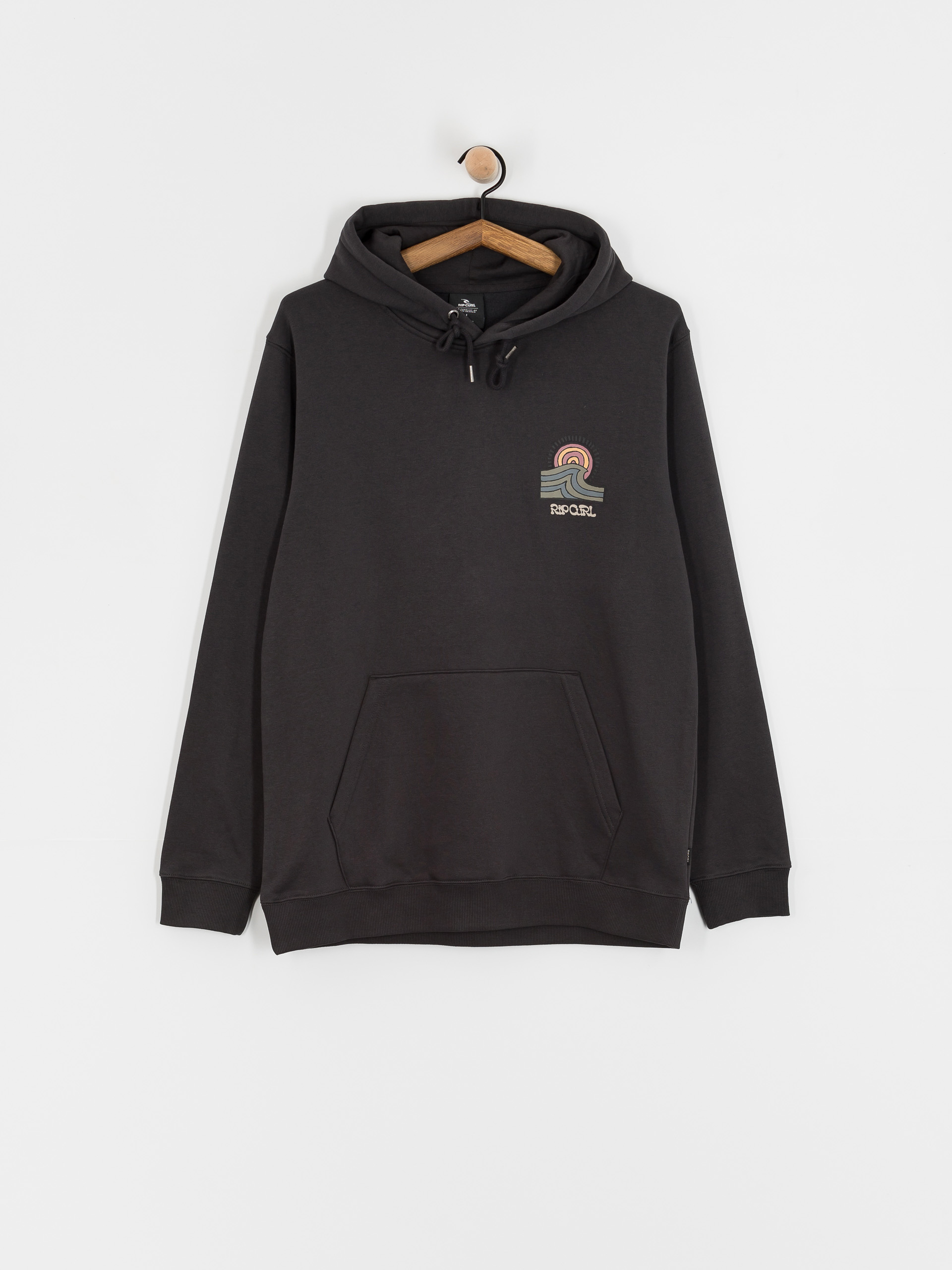 Bluza z kapturem Rip Curl Swc Hays And Razed HD (washed black)