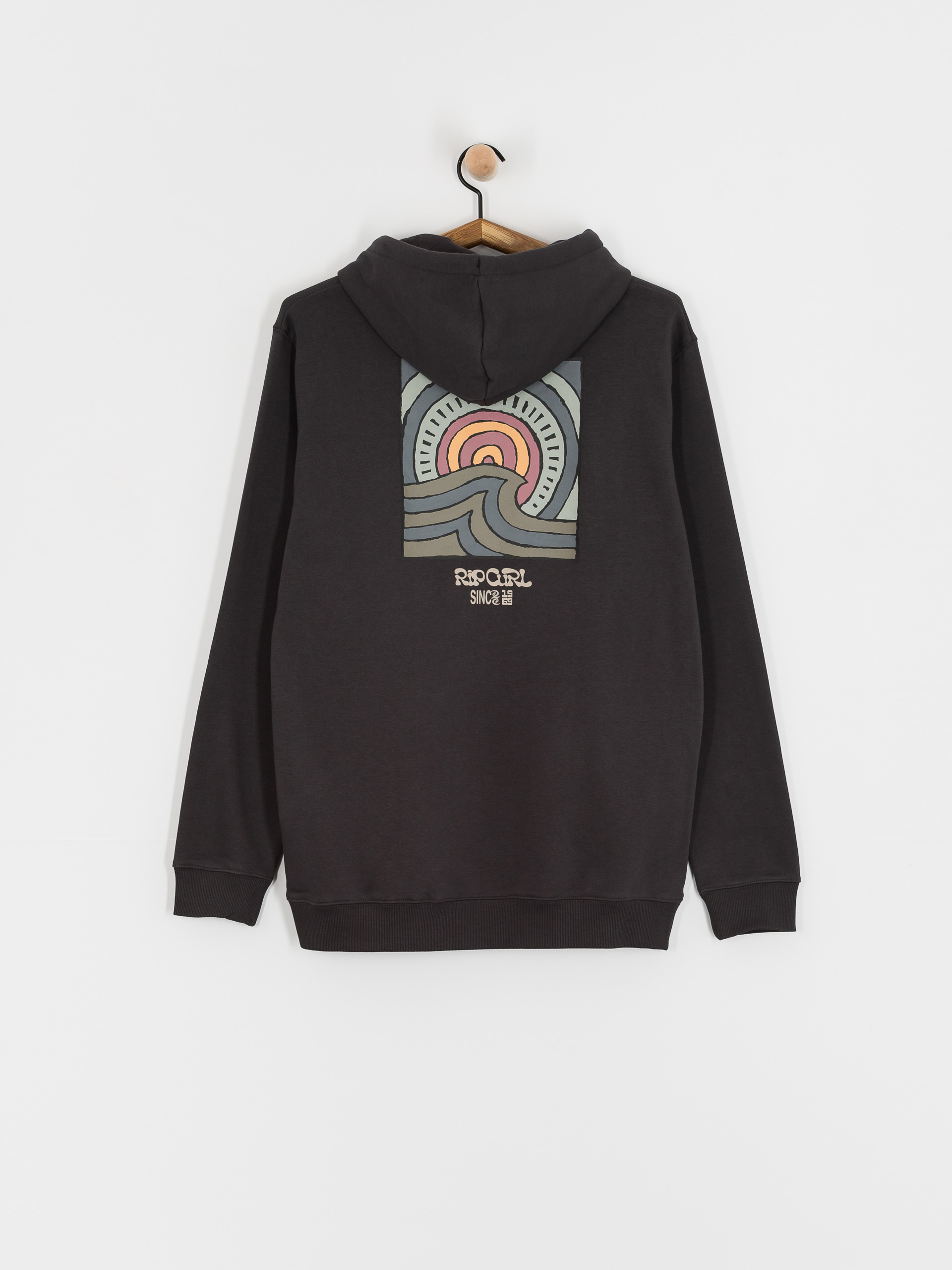 Bluza z kapturem Rip Curl Swc Hays And Razed HD (washed black)