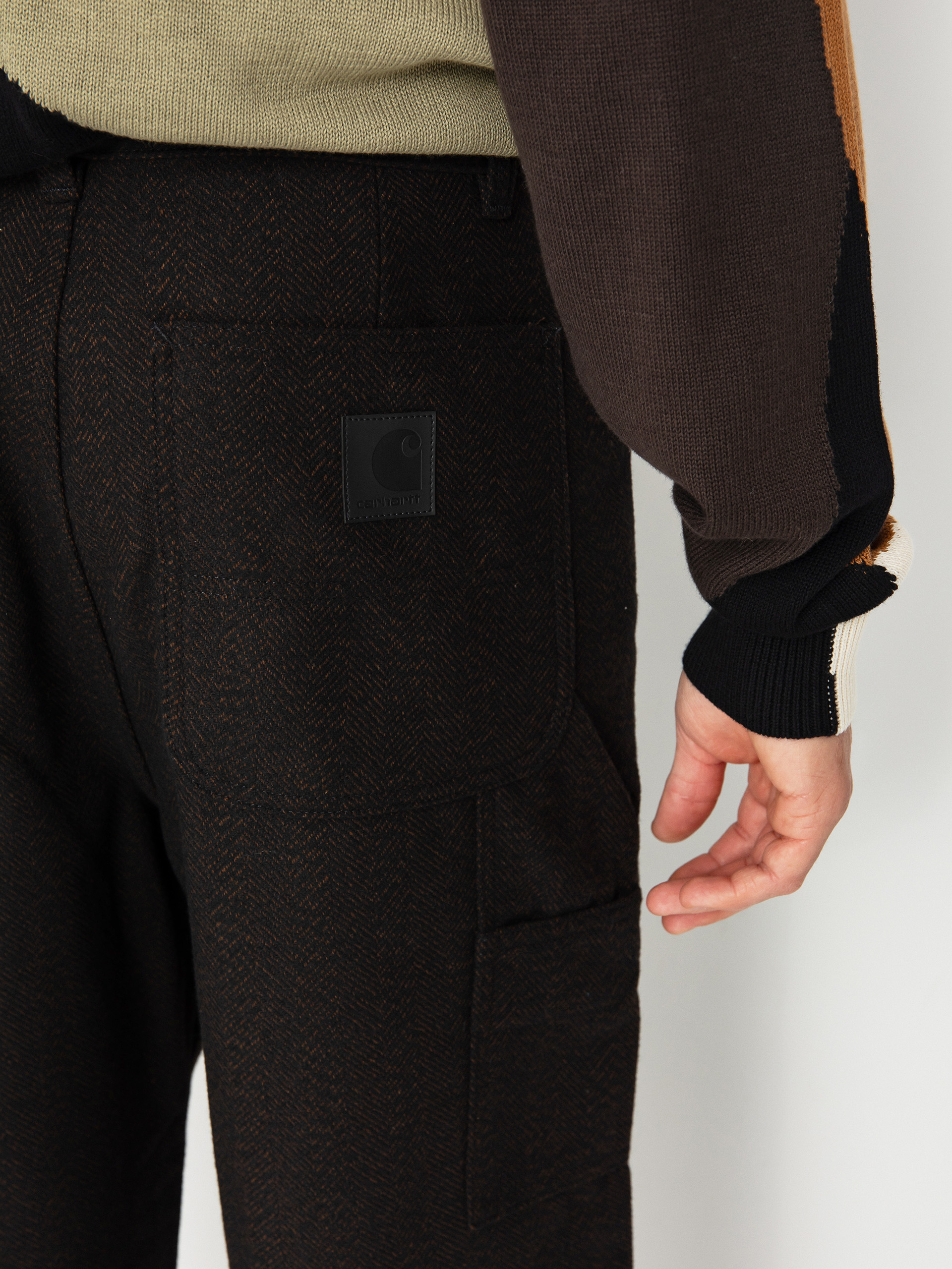 Spodnie Carhartt WIP Truman (chocolate/black)