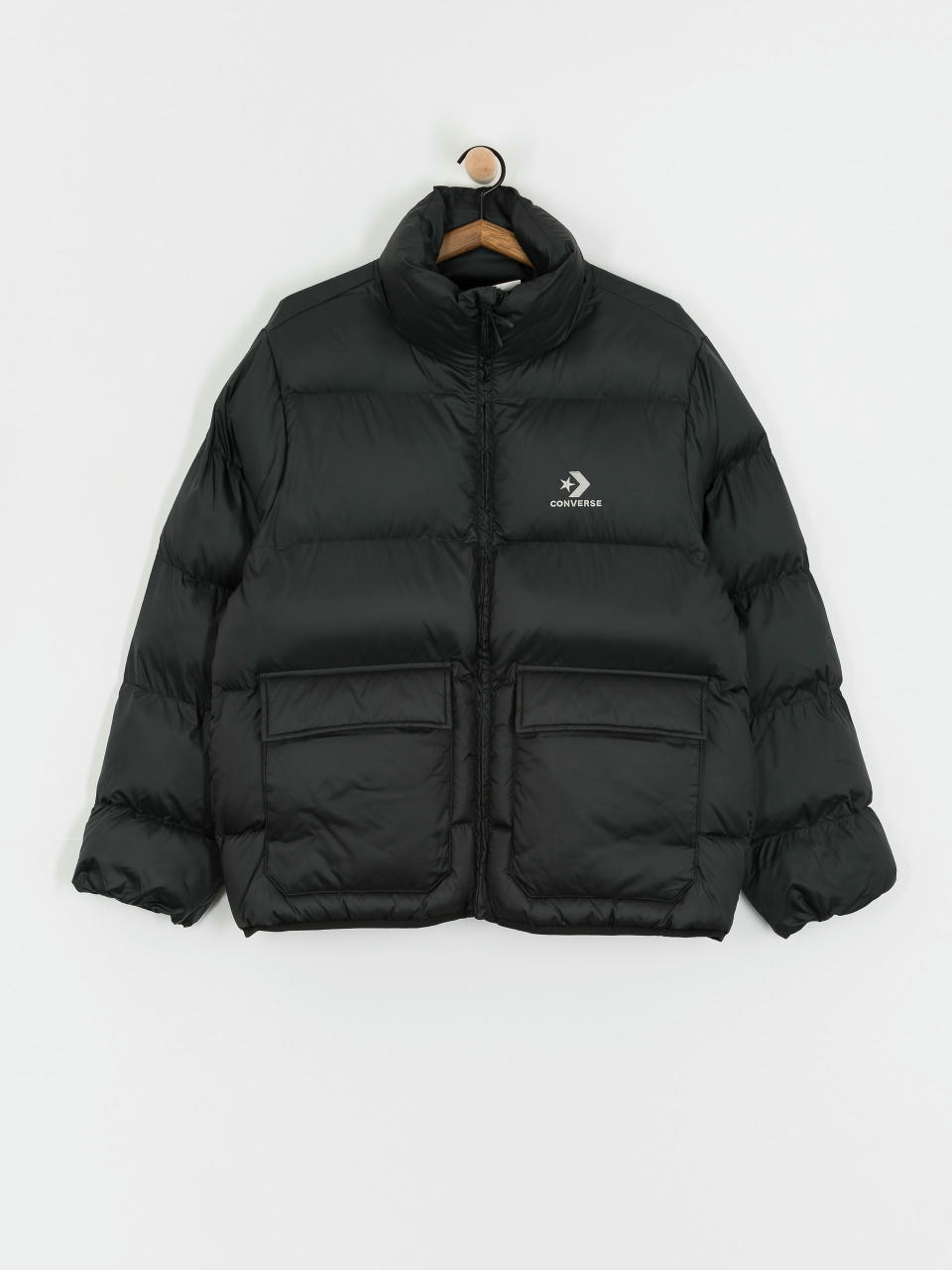 Kurtka Converse Patch Pocket Puffer (converse black)