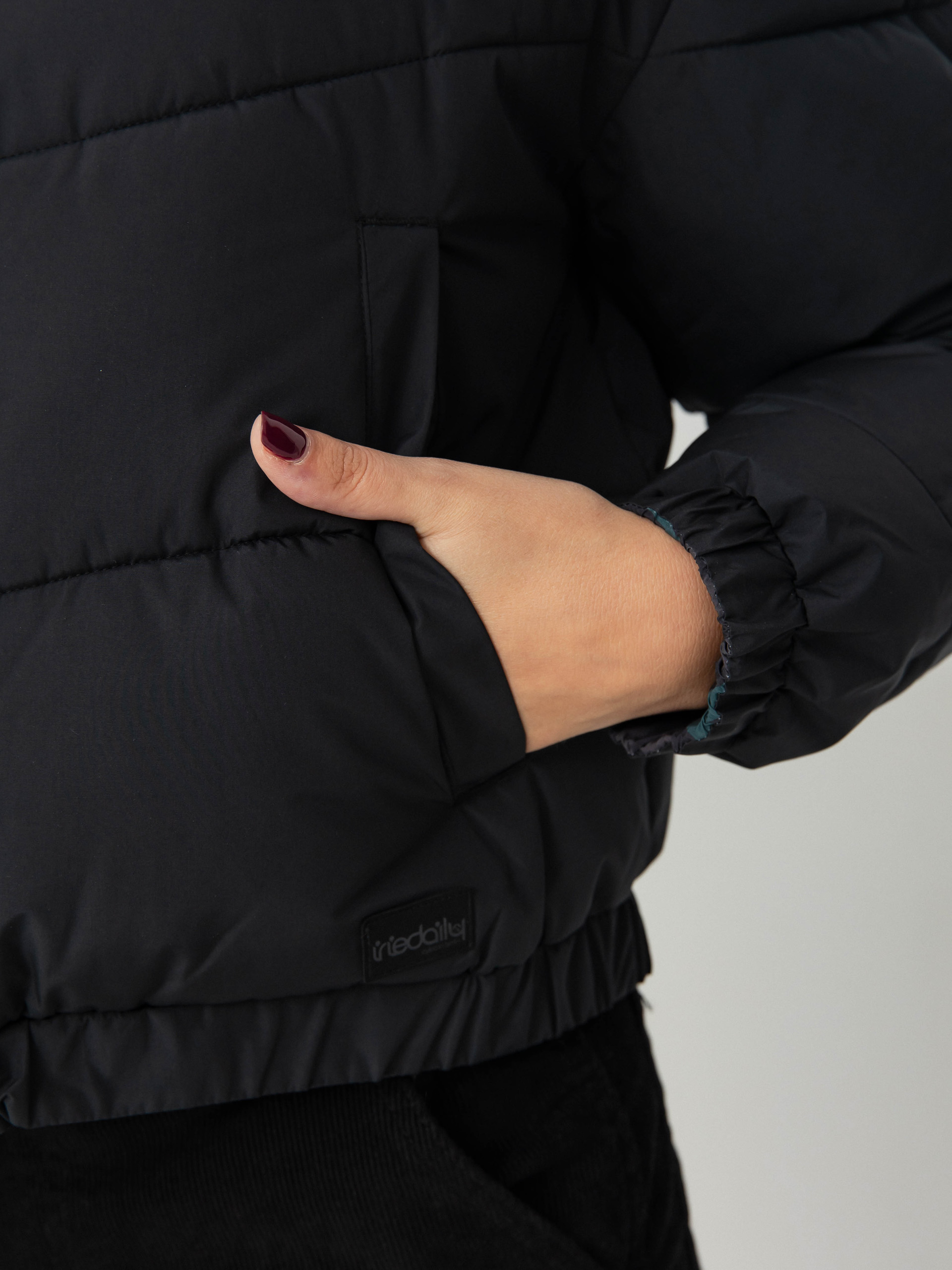 Kurtka Iriedaily Paddy Short Wmn (black)