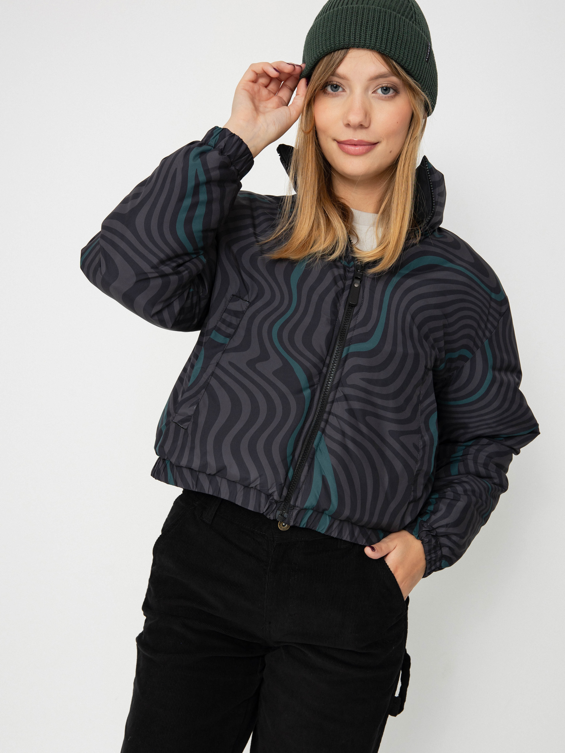 Kurtka Iriedaily Paddy Short Wmn (black)