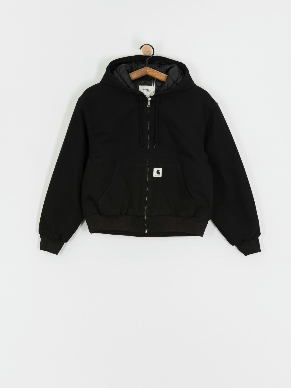 Kurtka Carhartt WIP OG Active Wmn (black rinsed canvas)