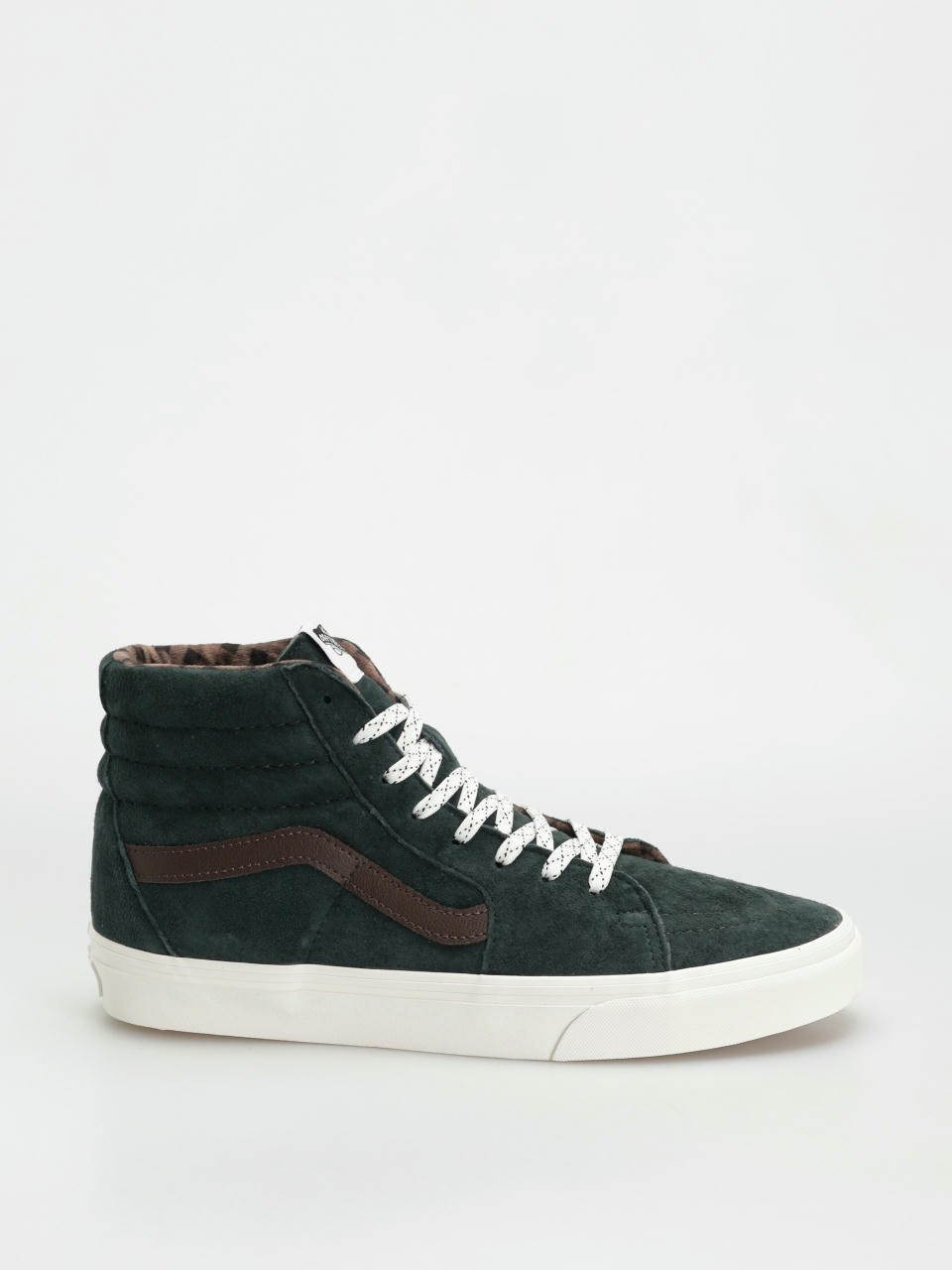 Buty Vans Sk8 Hi (pig suede plaid scarab)