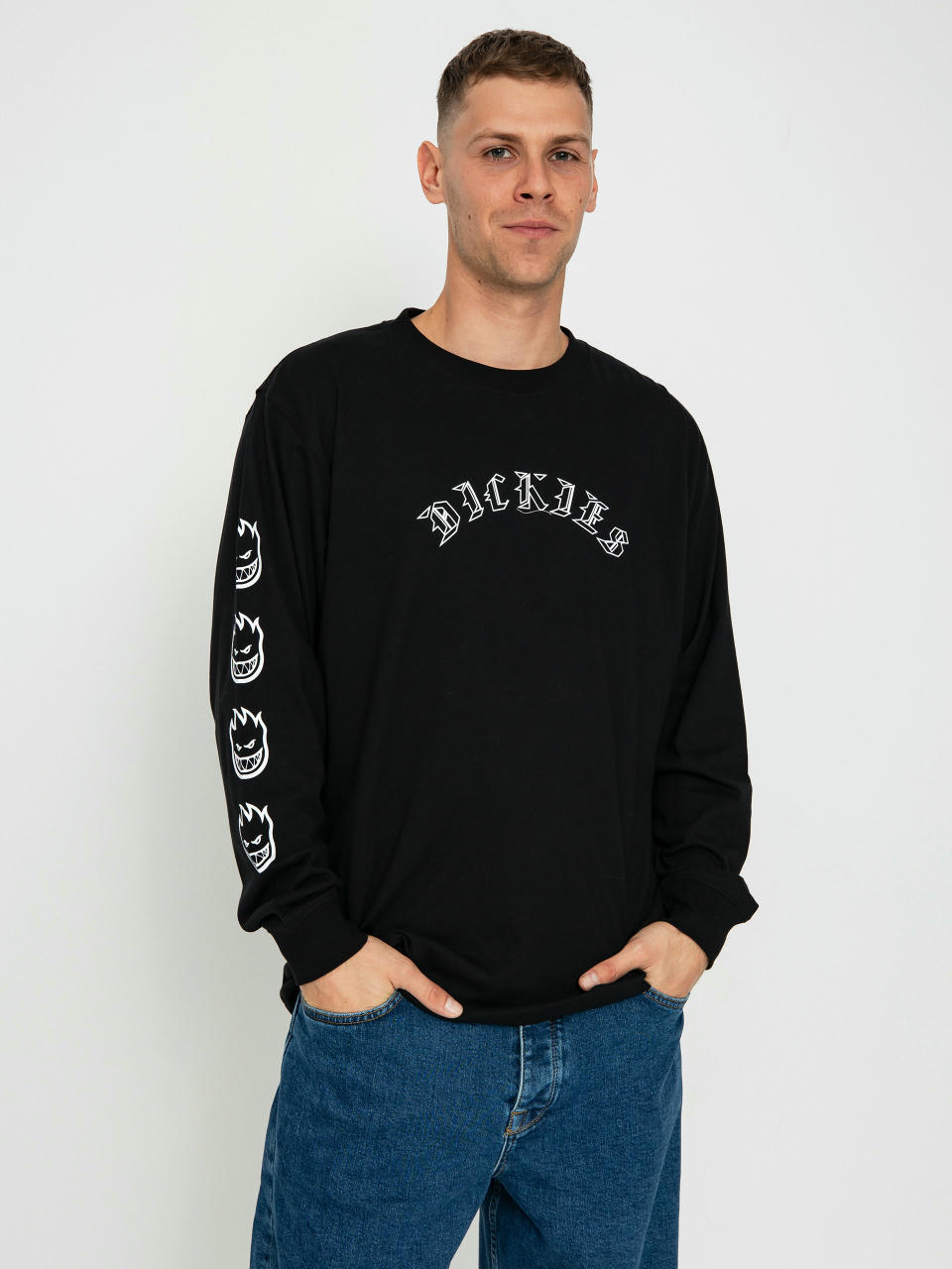 Longsleeve Dickies X Spitfire Long Sleeve (black)