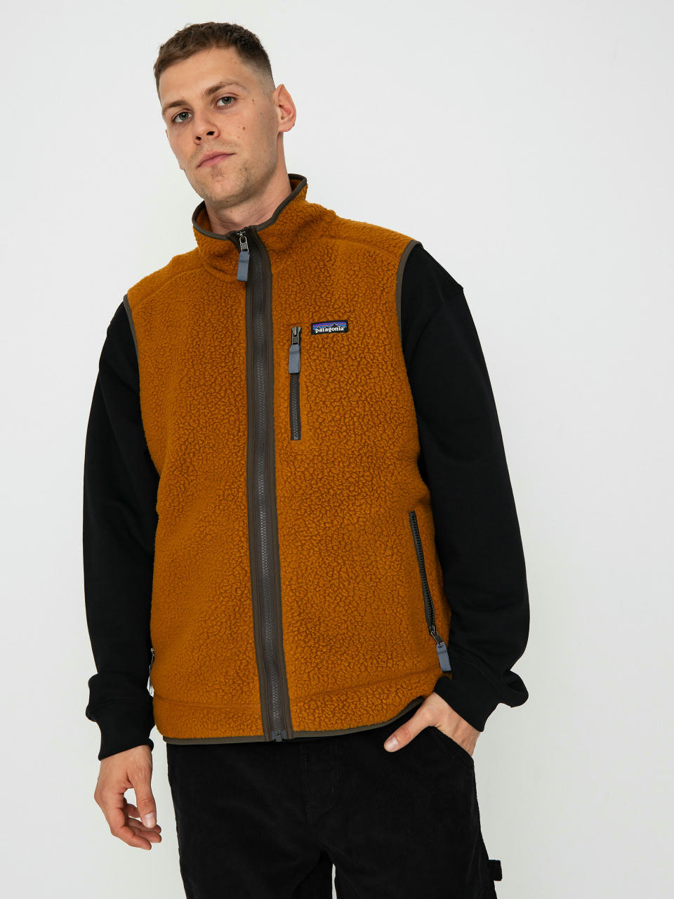 Kamizelka Patagonia Retro Pile Vest (shelter brown)