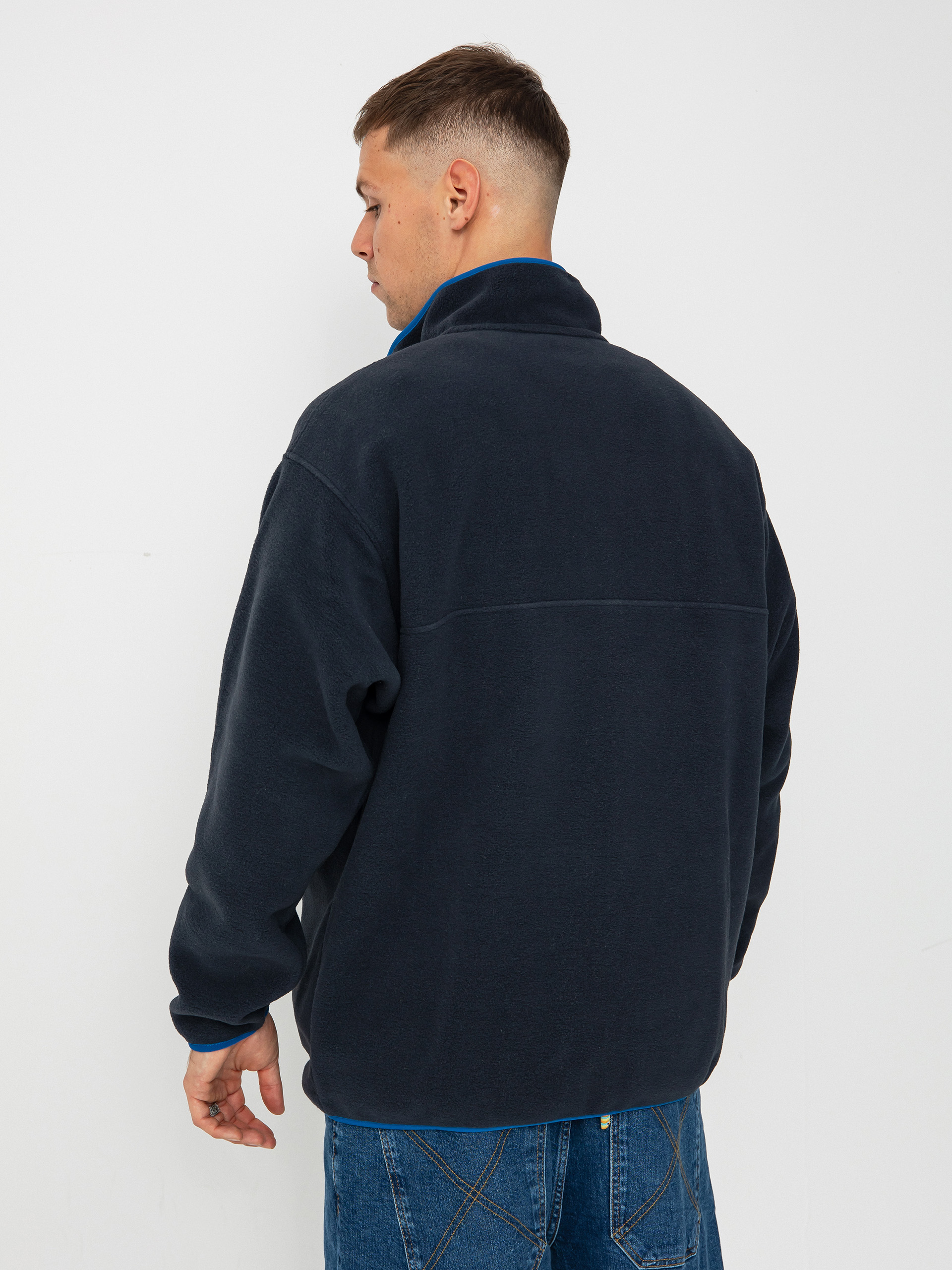 れれれ　set価格　oiva toikka  patagonia Polar Patagonia Synch Snap T - granatowy (pitch blue)