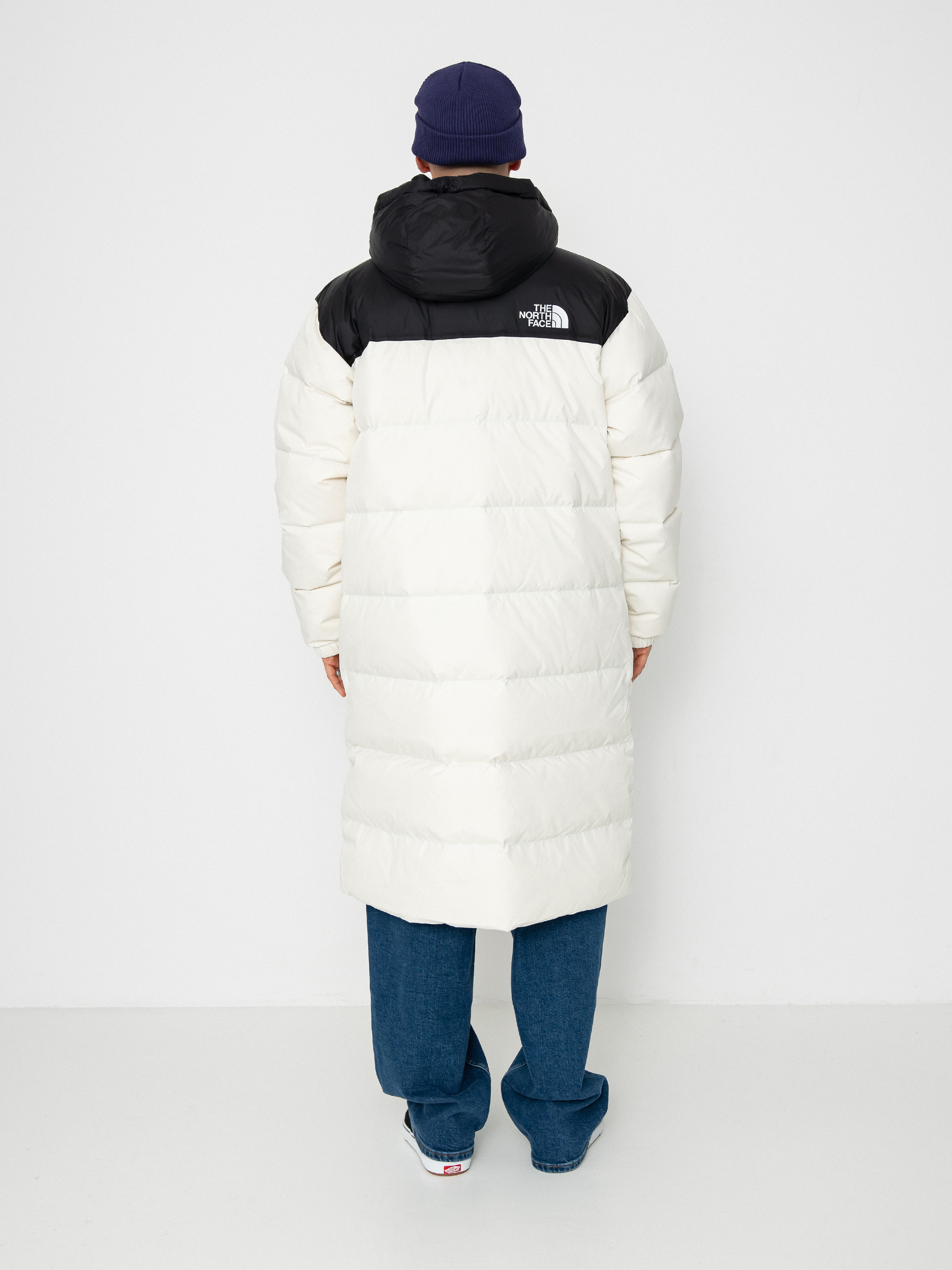Kurtka The North Face Nuptse Parka (white dune/tnf black)