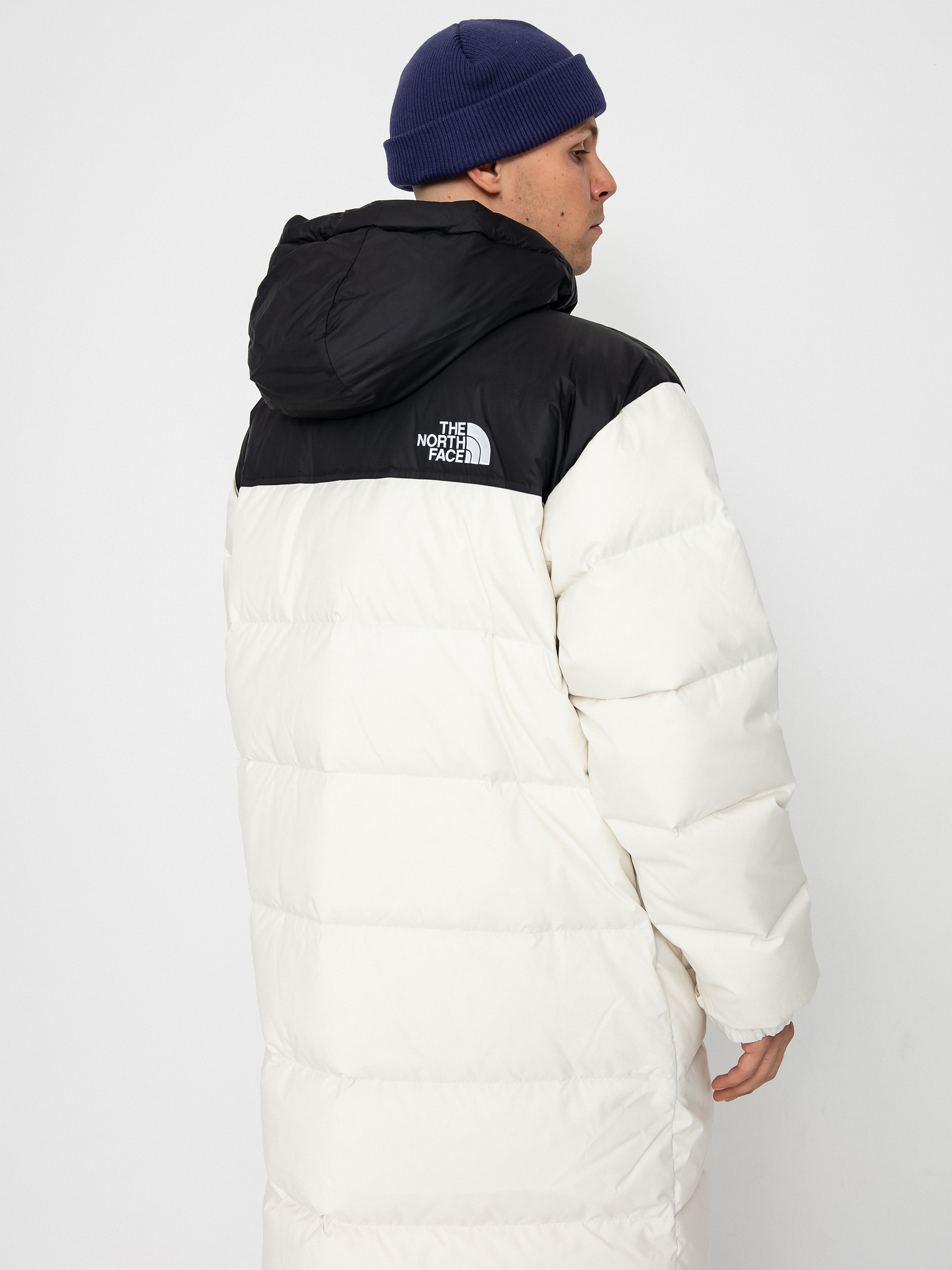 Kurtka The North Face Nuptse Parka (white dune/tnf black)