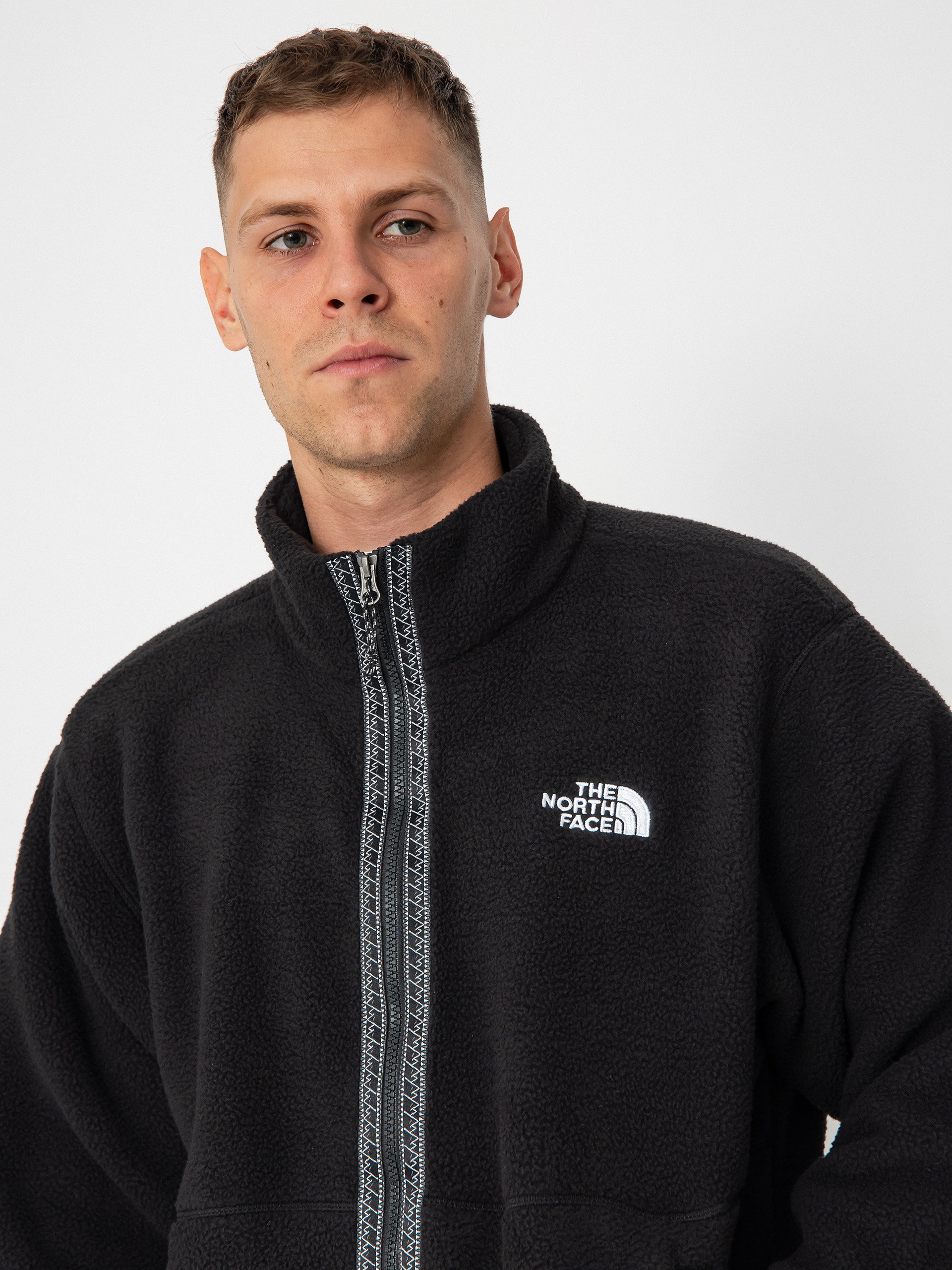 Męski Polar The North Face Tnf Fleeski FZ (tnf black)